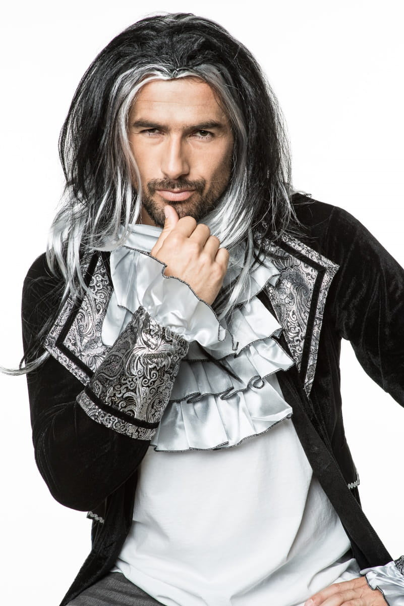 Perucă Vampir DRACULA de Halloween