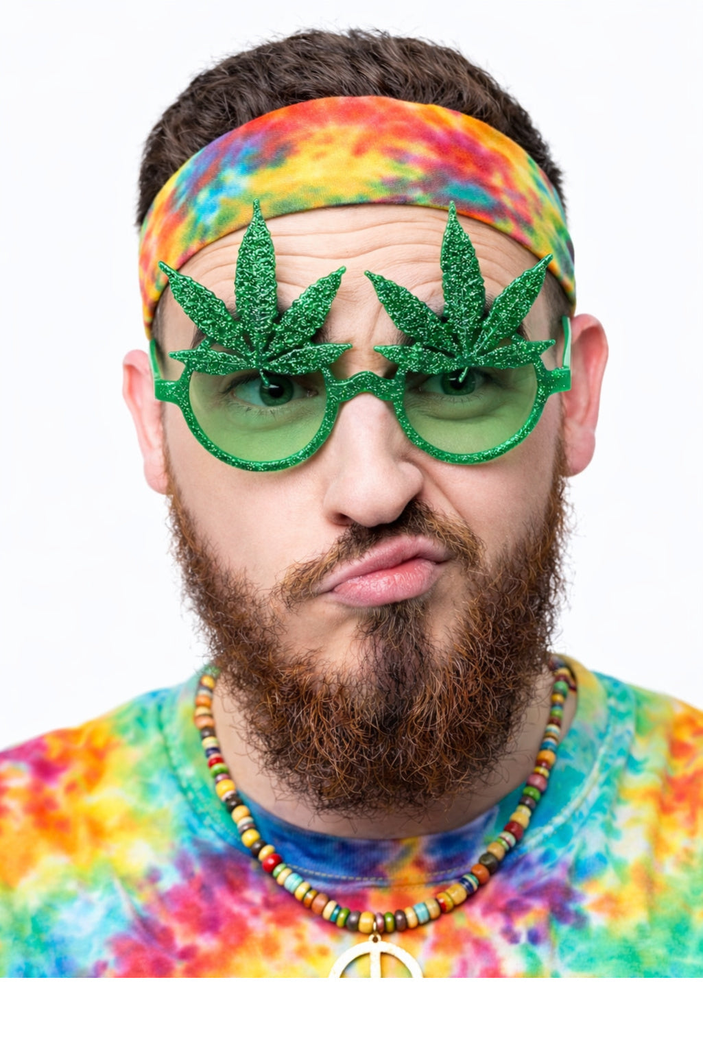 Ochelari hippie MARIHUANA