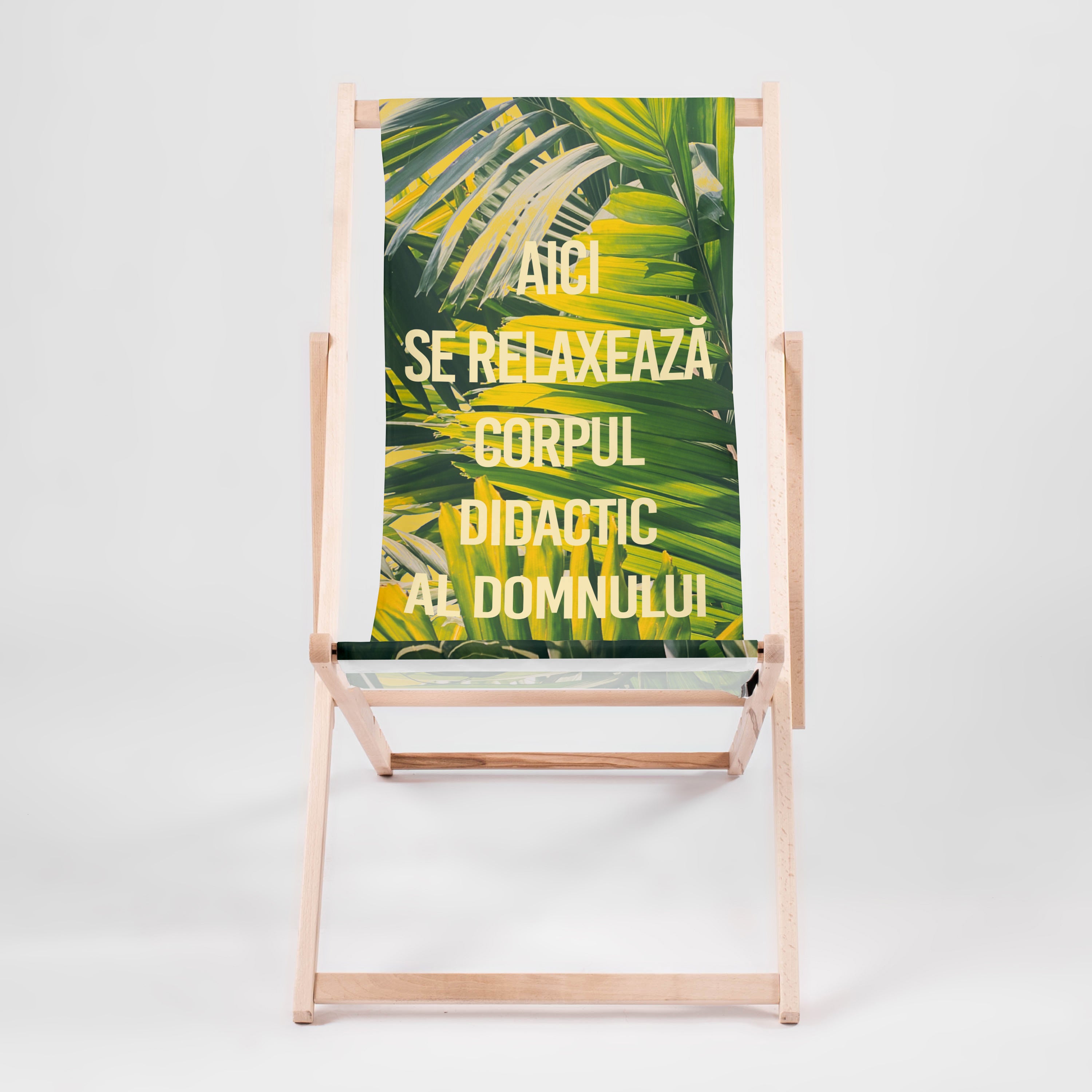 Personalizowany leżak dla nauczyciela