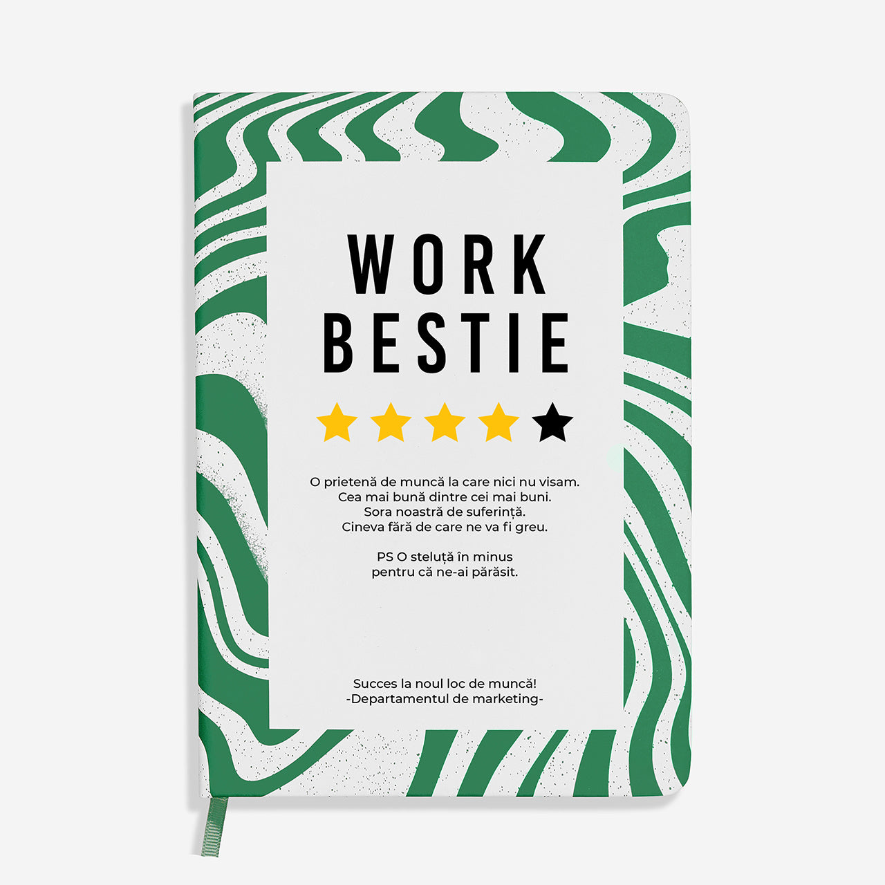 Personalizowany notatnik - prezent pożegnalny dla koleżanki z pracy notes na prezent dla koleżanki z pracy