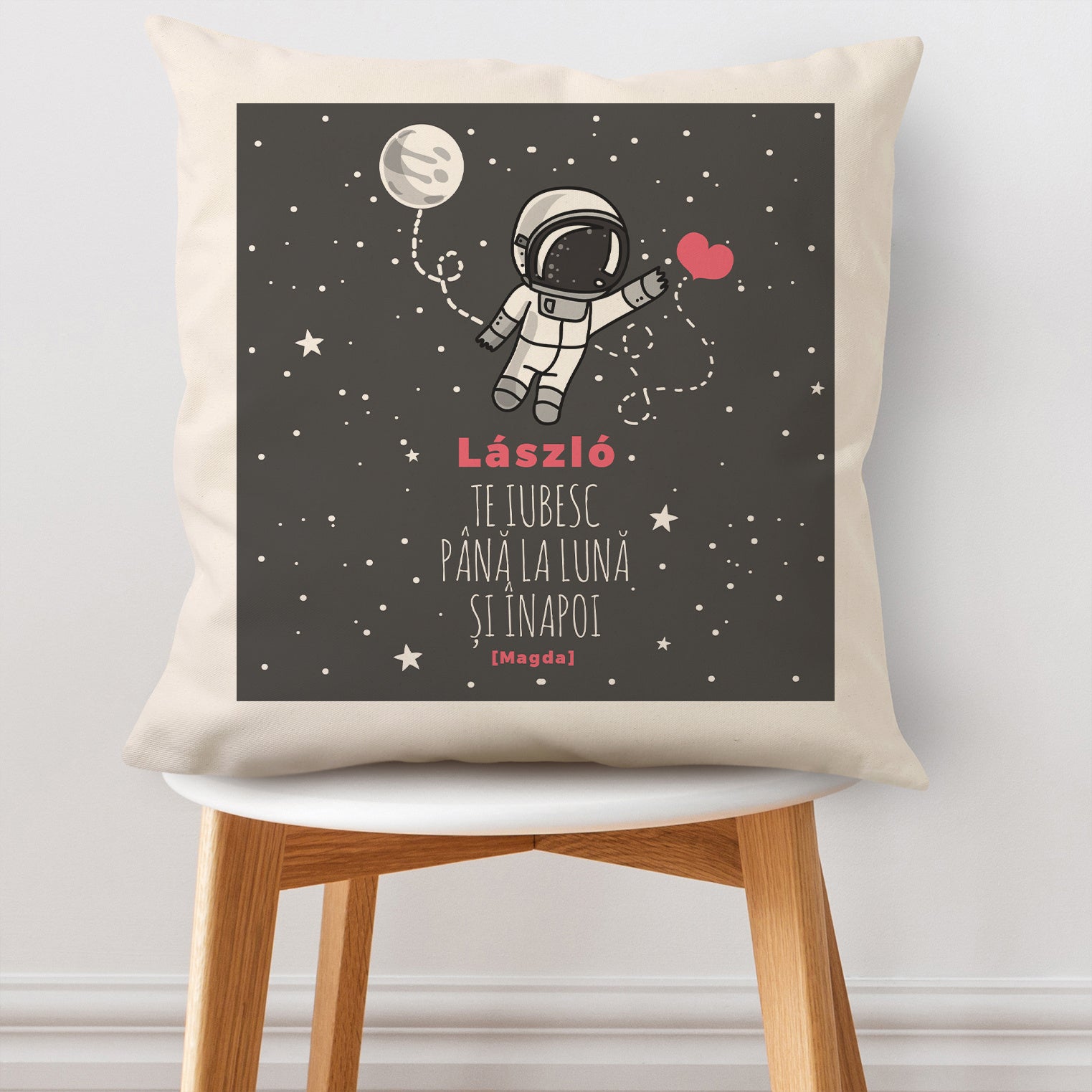 Personalizowana poduszka dla chłopaka na Walentynki poduszka na Walentynki prezent dla chłopaka na Walentynki