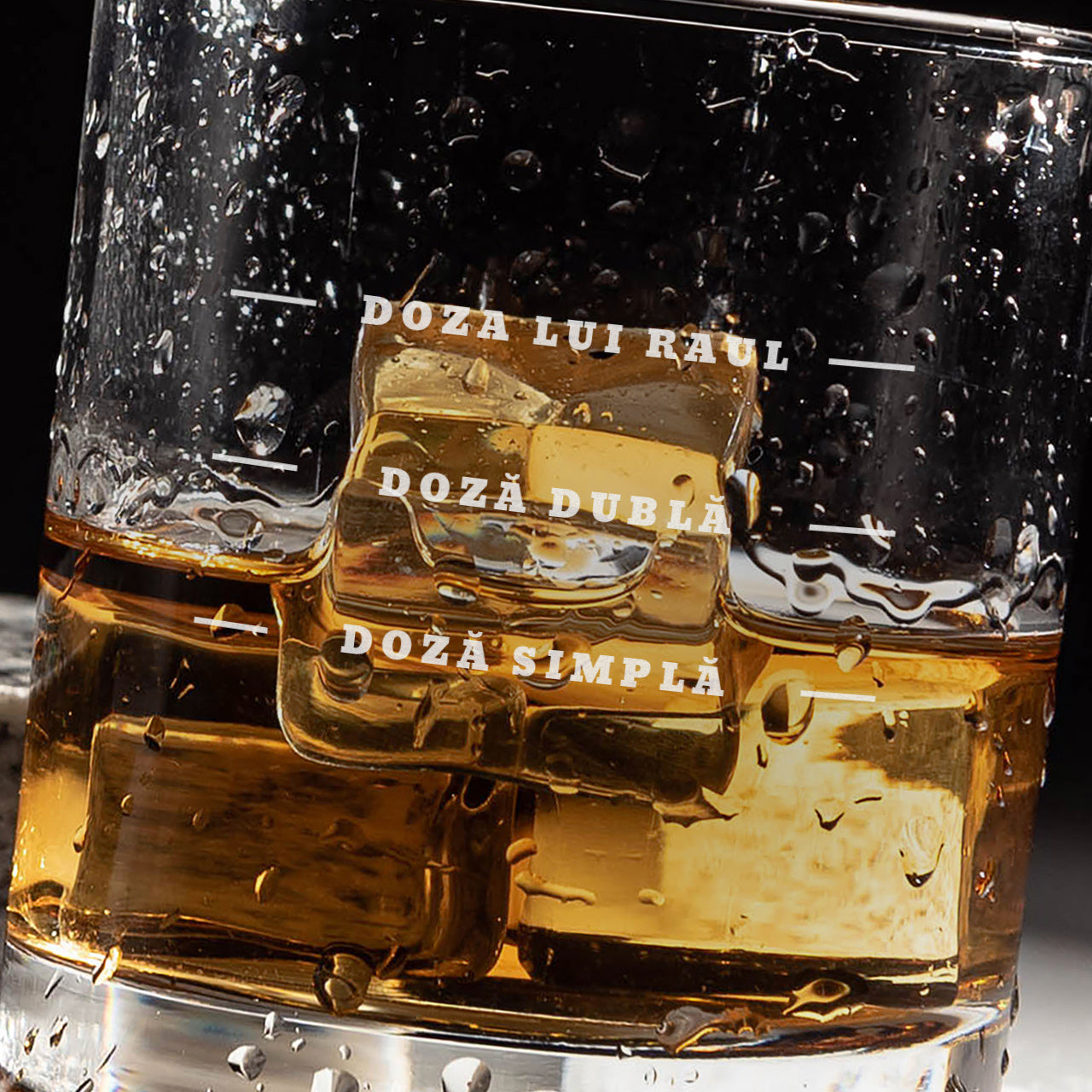 Pahar personalizat pentru whisky – cadou amuzant pentru el