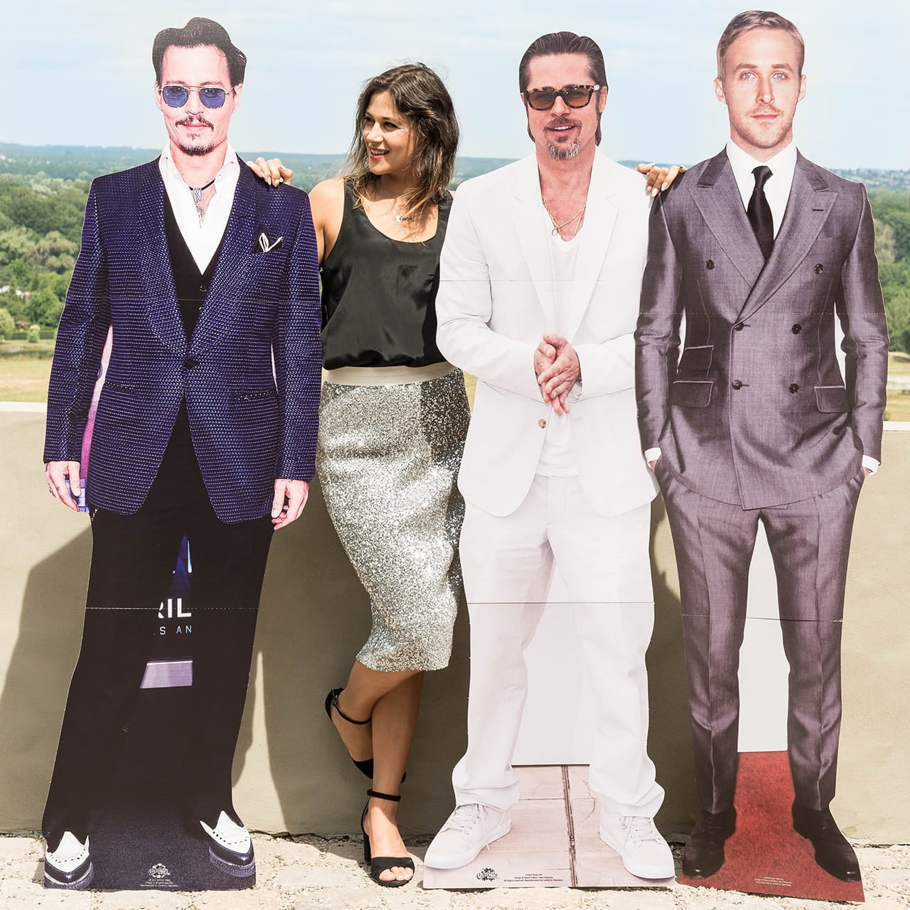 Osoba z kartonu Ryan Gosling dekoracja wieczoru panieńskiego dekoracje z kkartonu