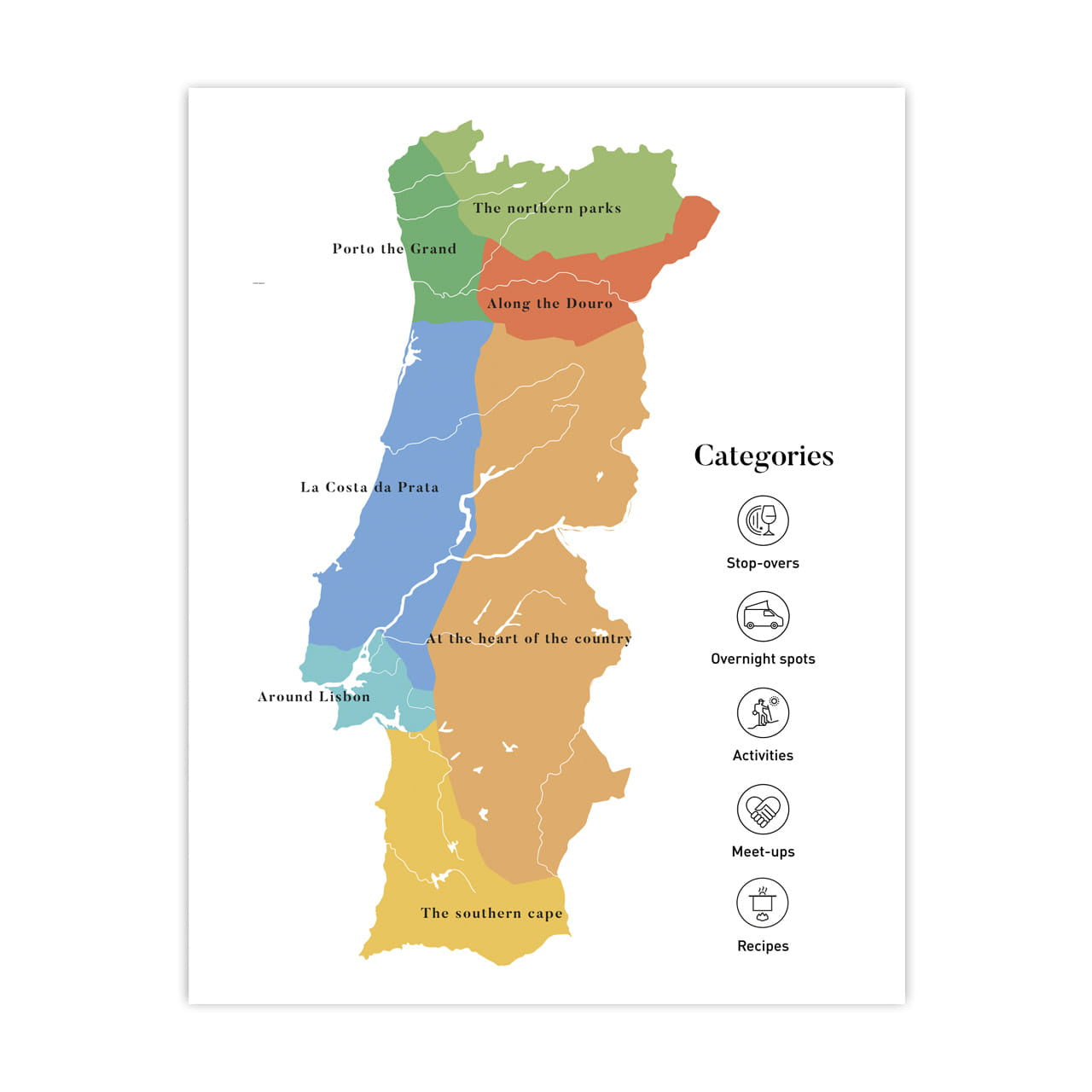 Książka Drive Your Adventure - Portugal książka o Portugalii przewodnik turystyczny prezent dla podróżnika