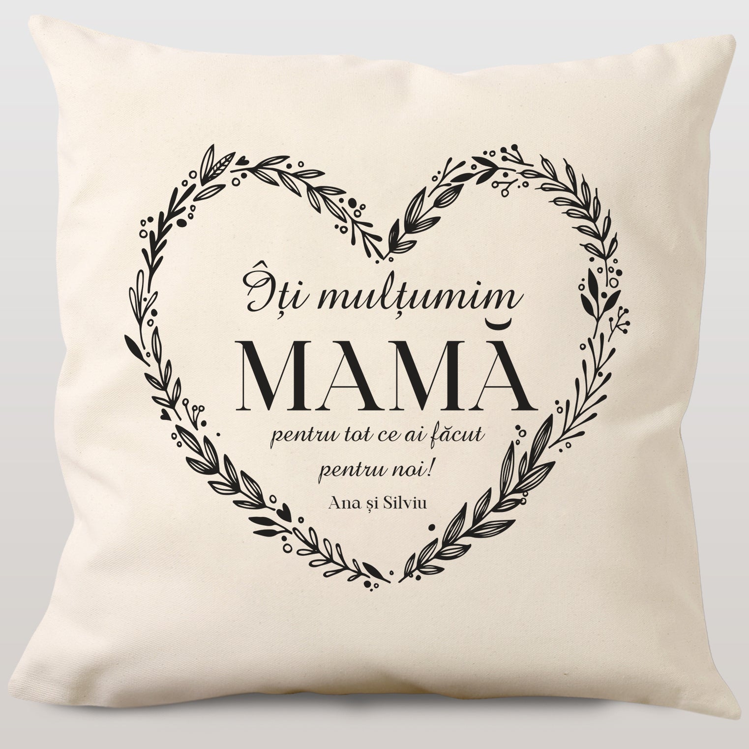 Personalizowana poduszka na podziękowanie dla mamy prezent dla mamy prezent na dzień mamy