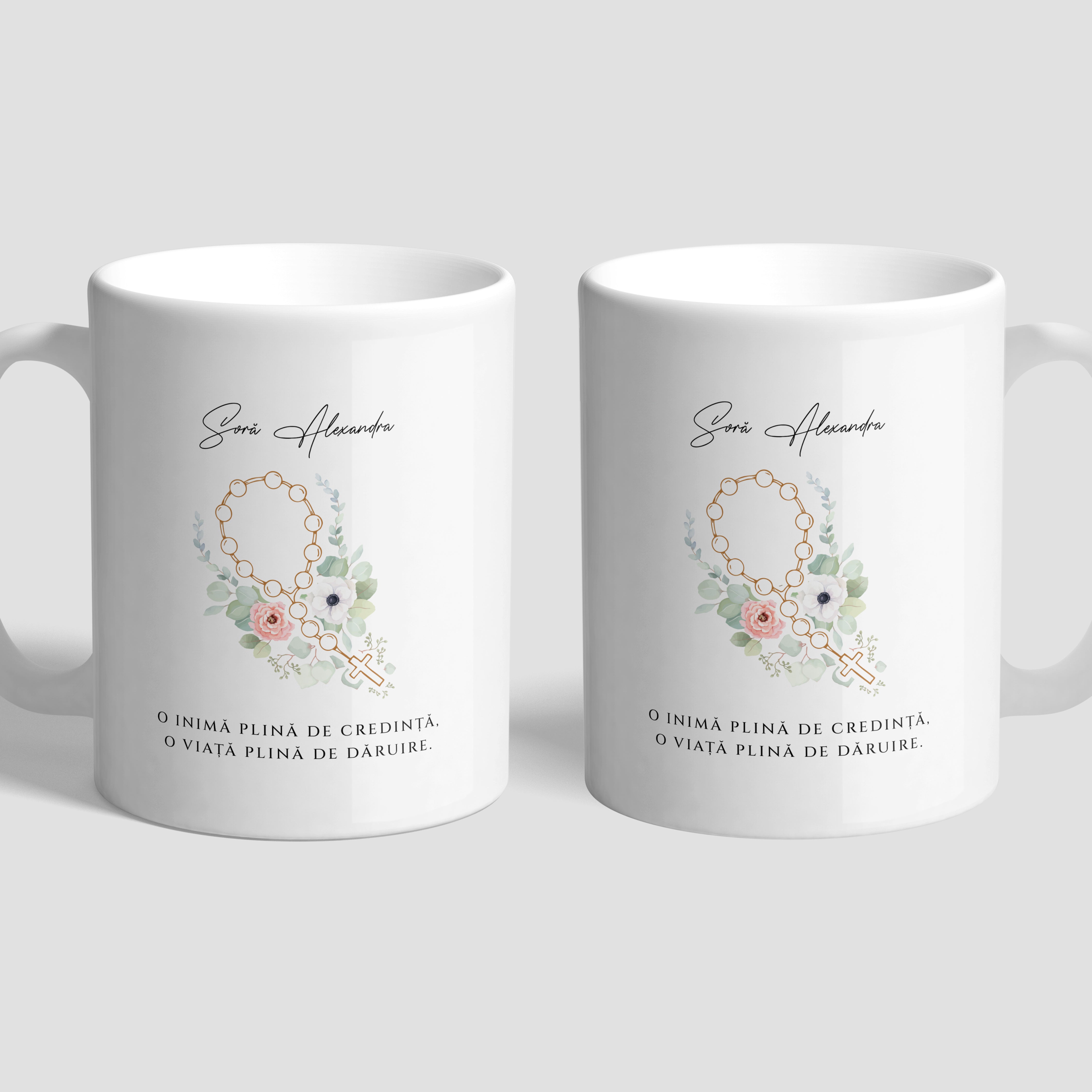 Cană pentru soră călugăriță