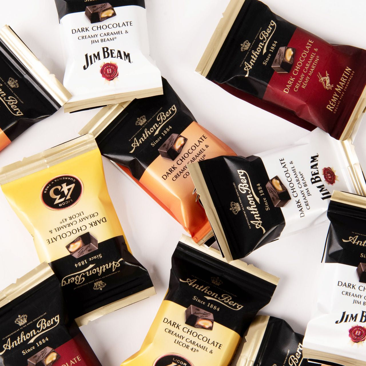 Czekoladki Anthon Berg dodatek do prezentu mini czekoladki anthon berg czekoladki