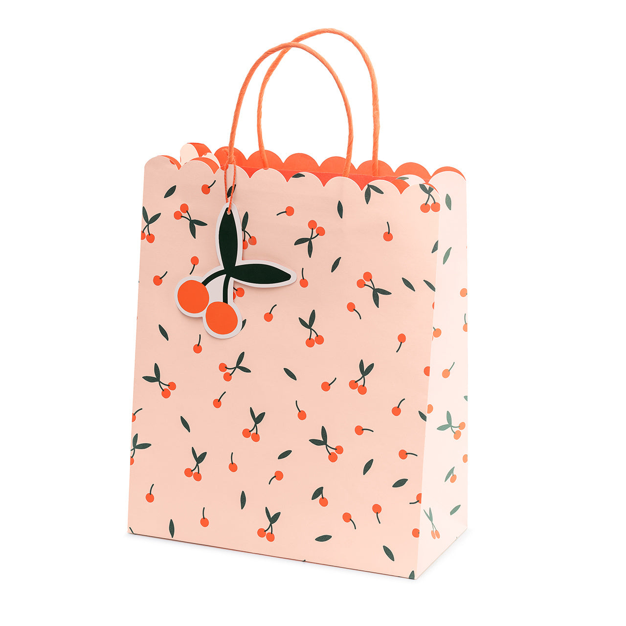 Pungă de cadou cu cireșe