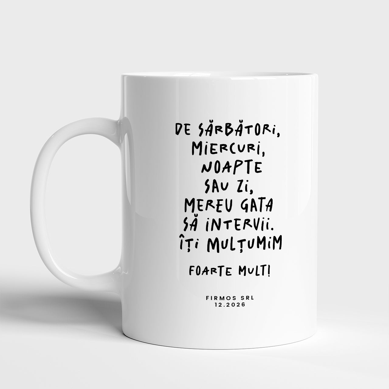 Kubek dla współpracownika - podziękowanie za współpracę personalizowany kubek prezent na podziękowanie