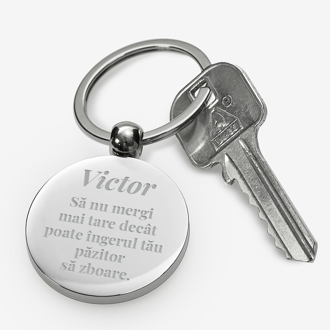  Grawerowany brelok dla kierowcy - przestroga brelok do kluczy prezent dla kierowcy