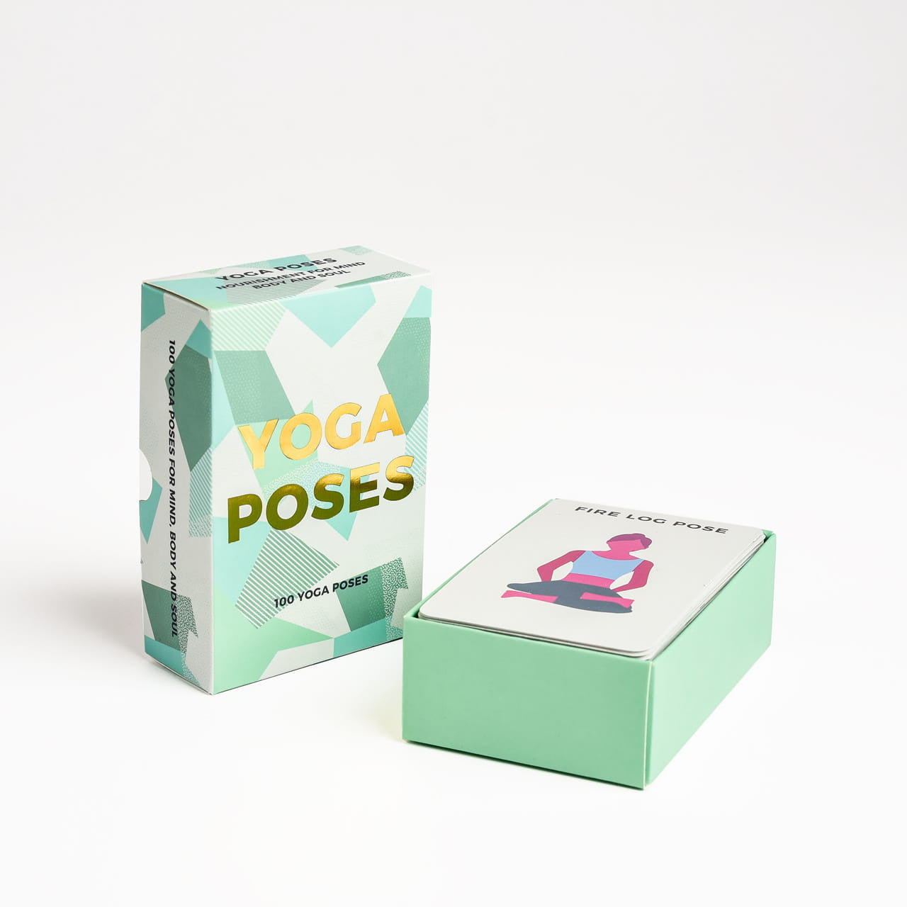 Karty JOGA prezent dla joginki karty do jogi karty z pozycjami jogi