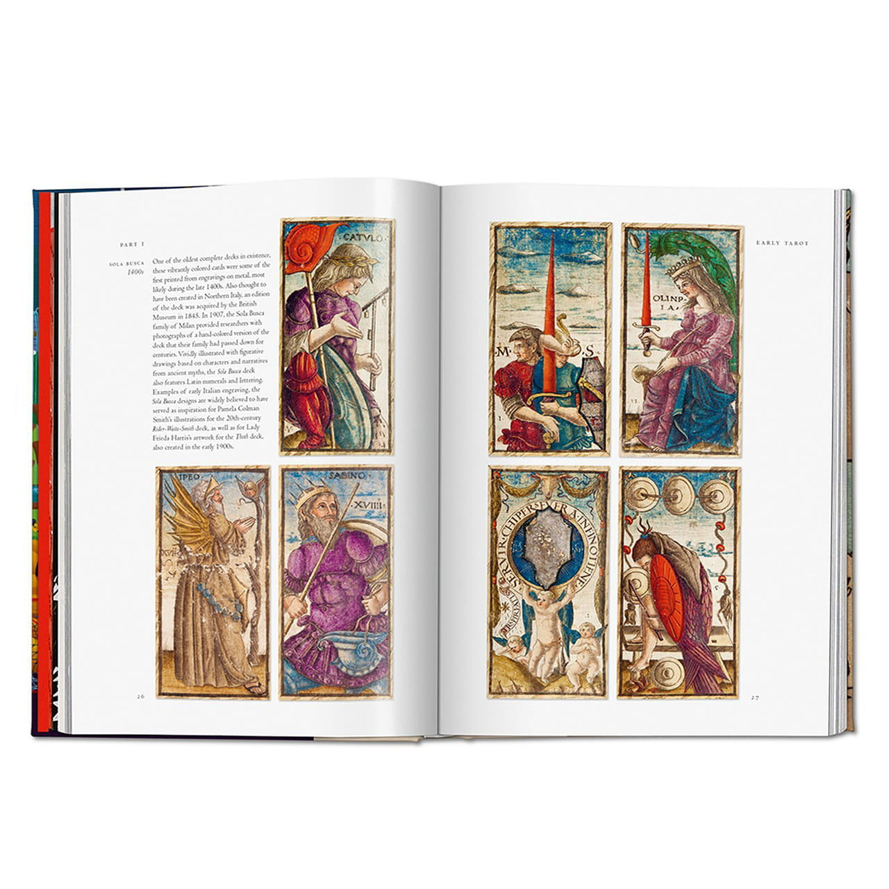 Książka Tarot - Library of Esoterica książka o tarocie karty tarota znaczenie prezent dla zodiakary