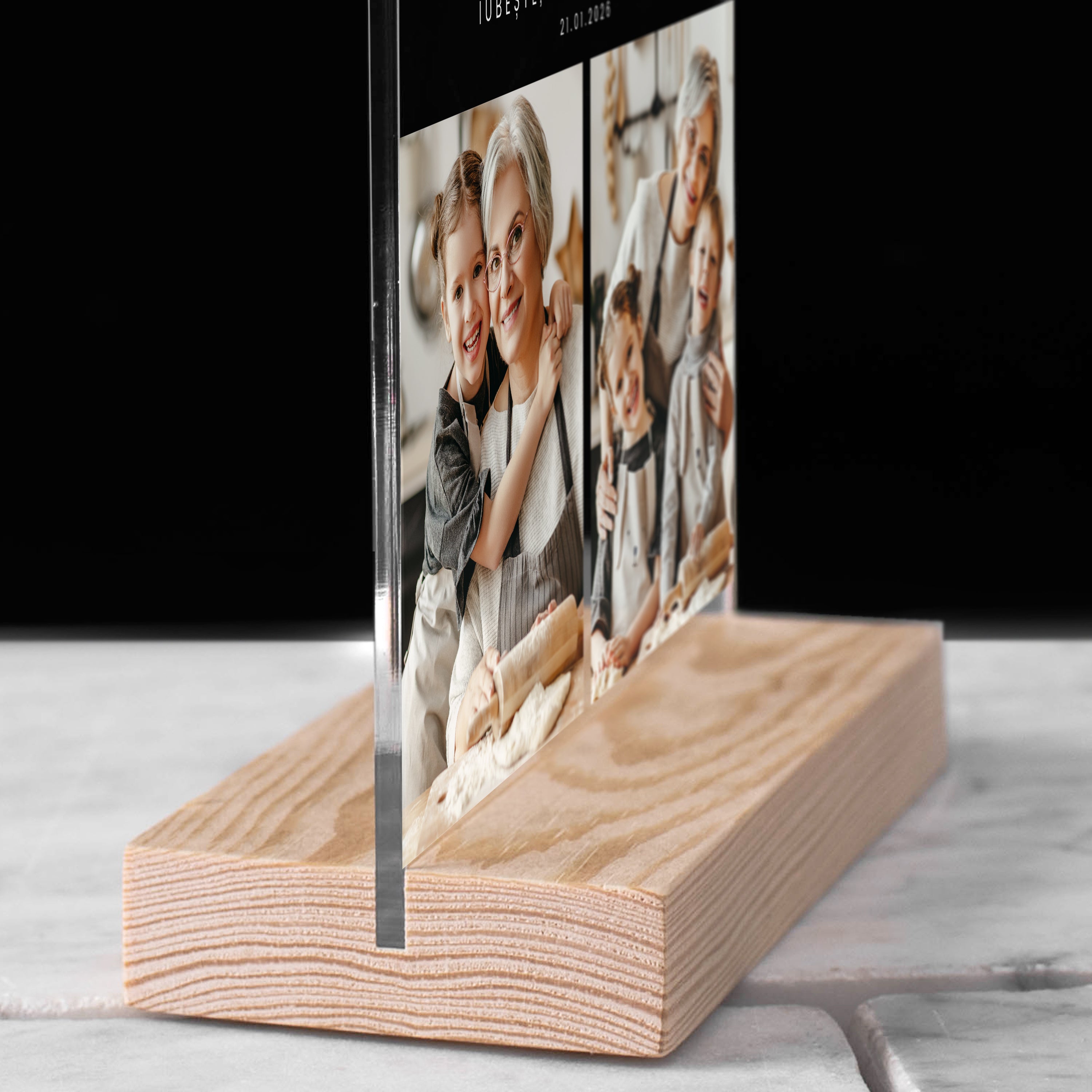 Statuetka ze zdjęciami dla Babci statuetka dla babci prezent dla babci prezent na Dzień Babci