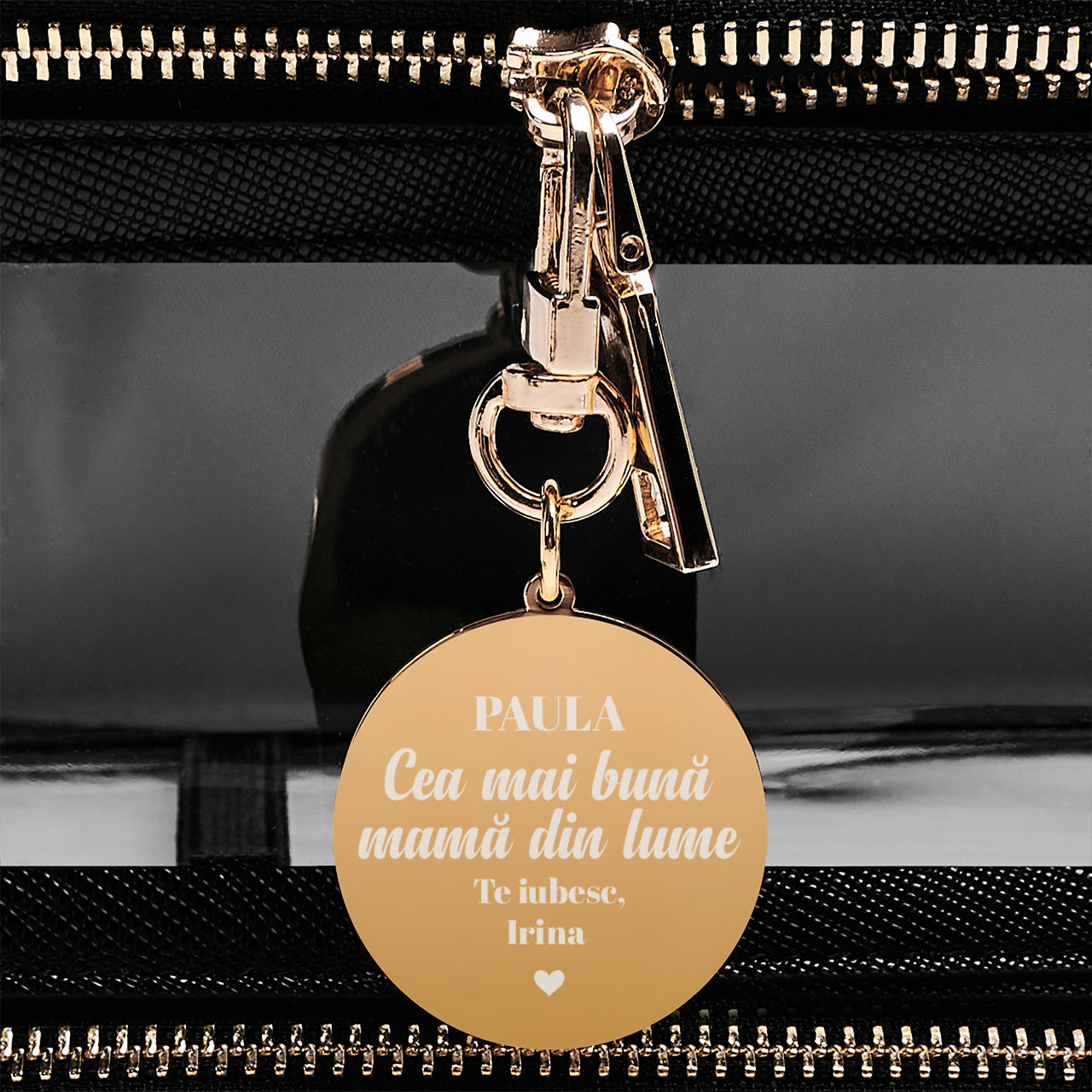 Trusă cosmetică din piele pentru femei – cadou de Ziua Mamei