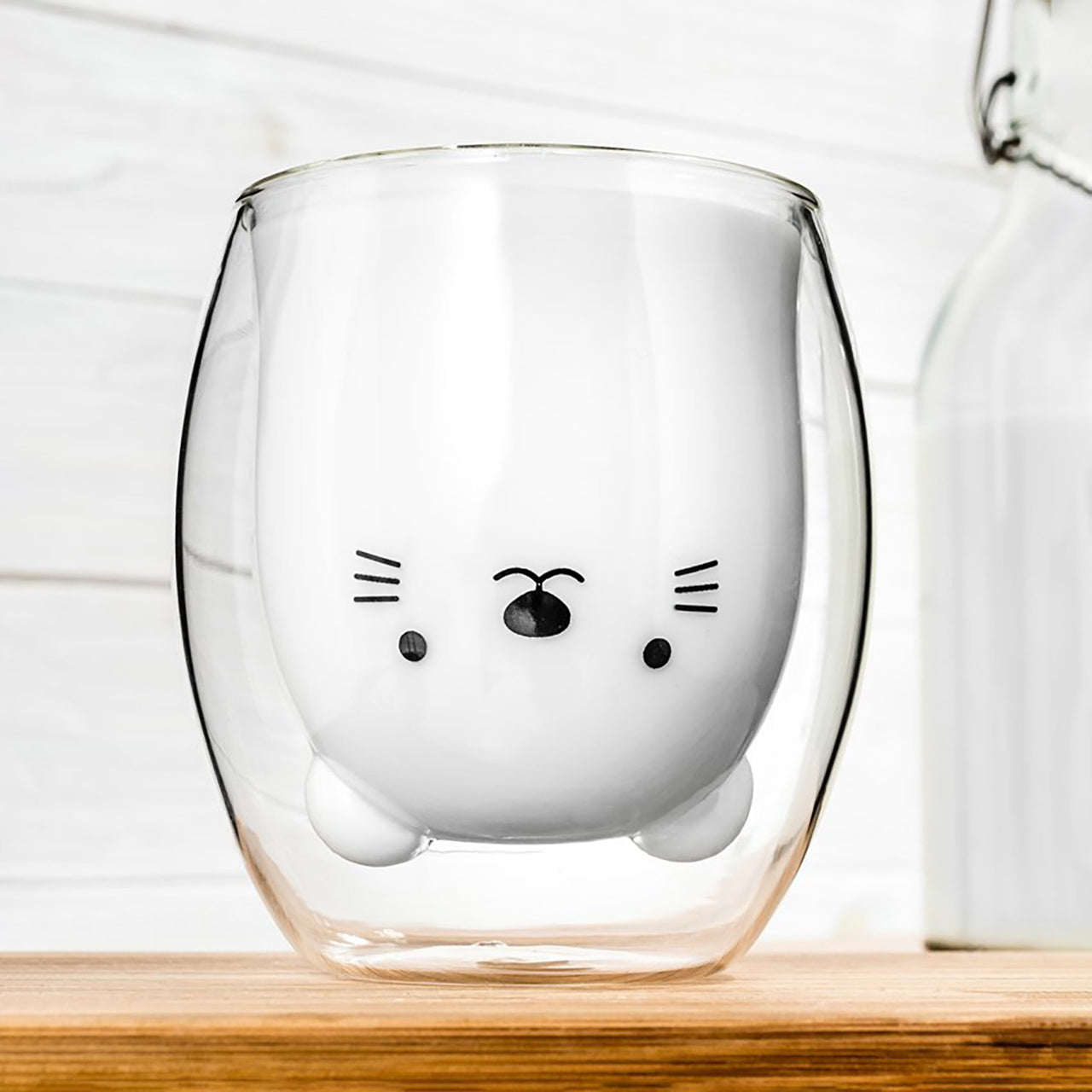 Szklanka termiczna KOT prezent dla kociary