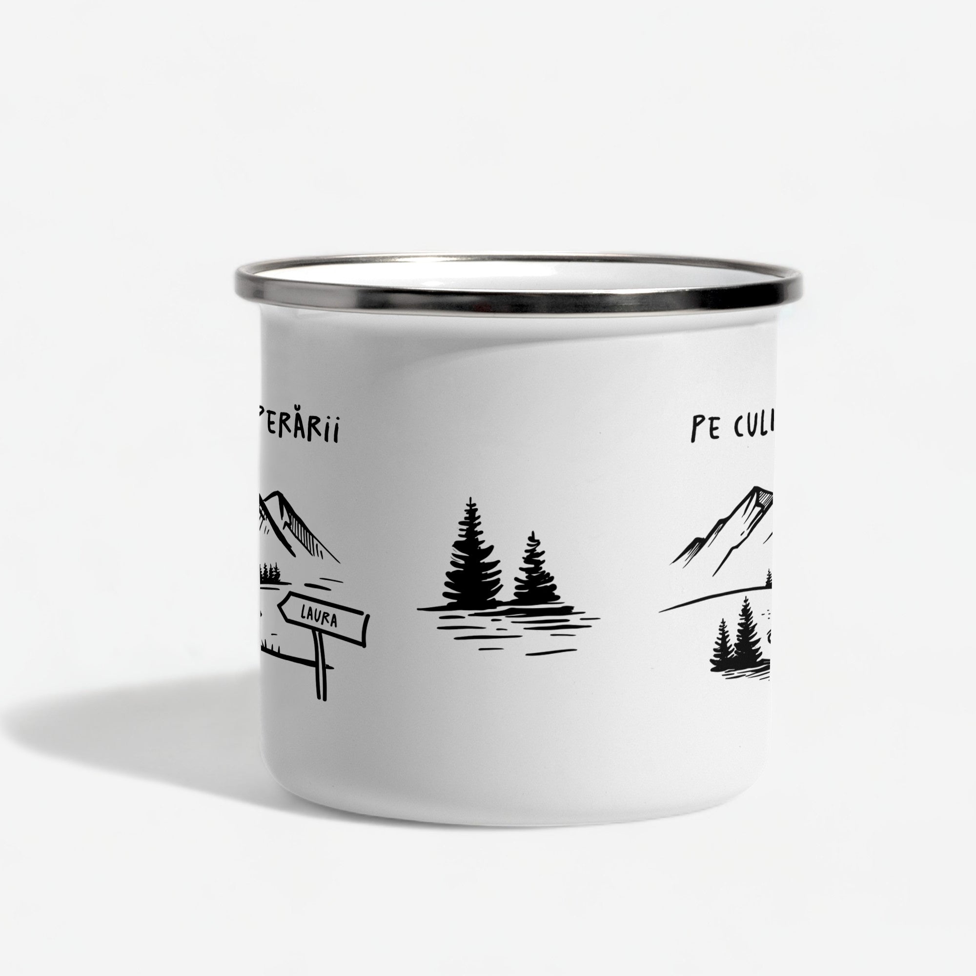 Cană amuzantă pentru un iubitor de munți - personalizată