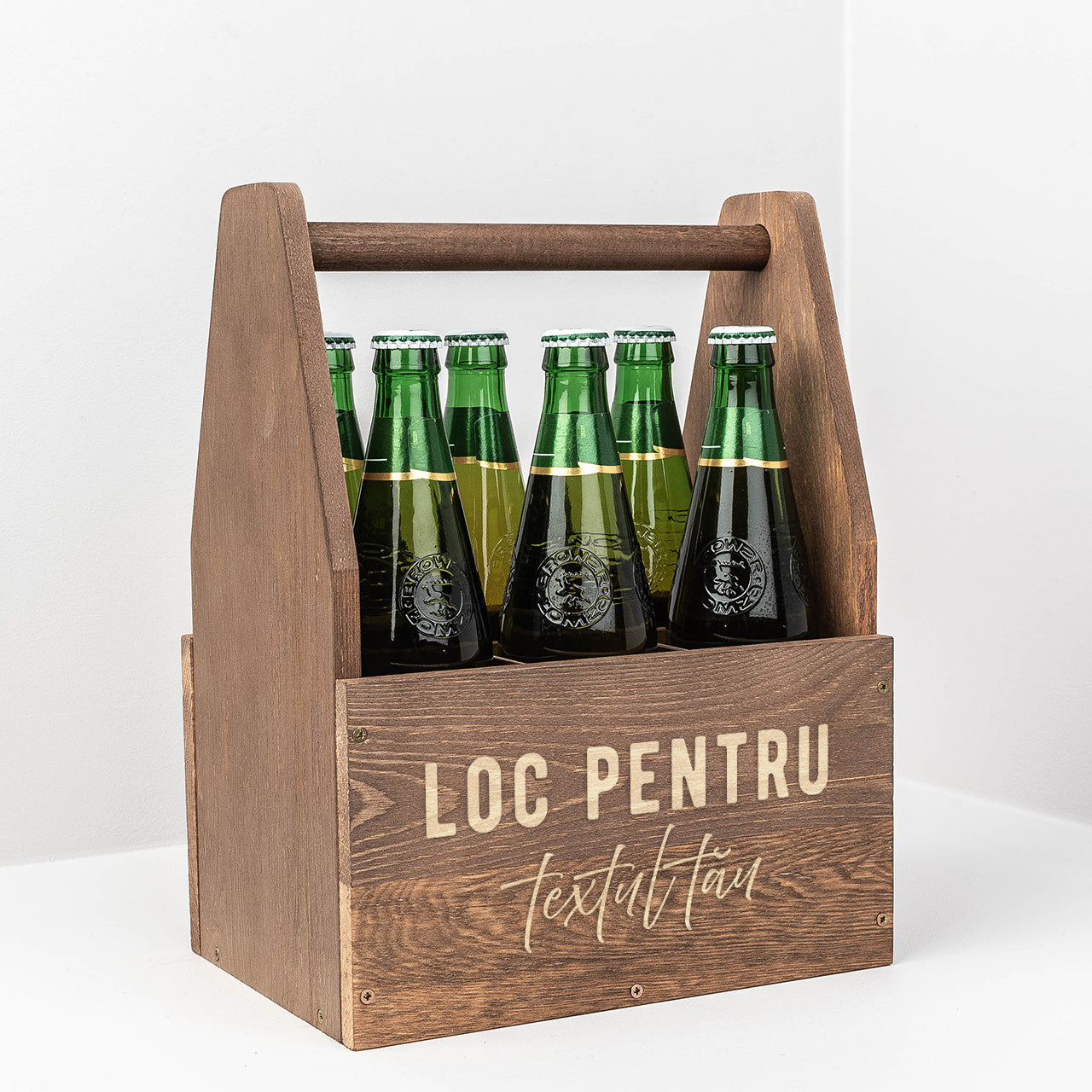 Nosidło na piwo z grawerem - uniwersalny prezent dla mężczyzny skrzynka na piwo prezent dla chłopaka 