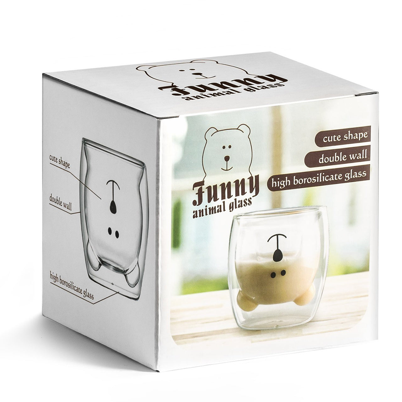 Pahar termic cu panda