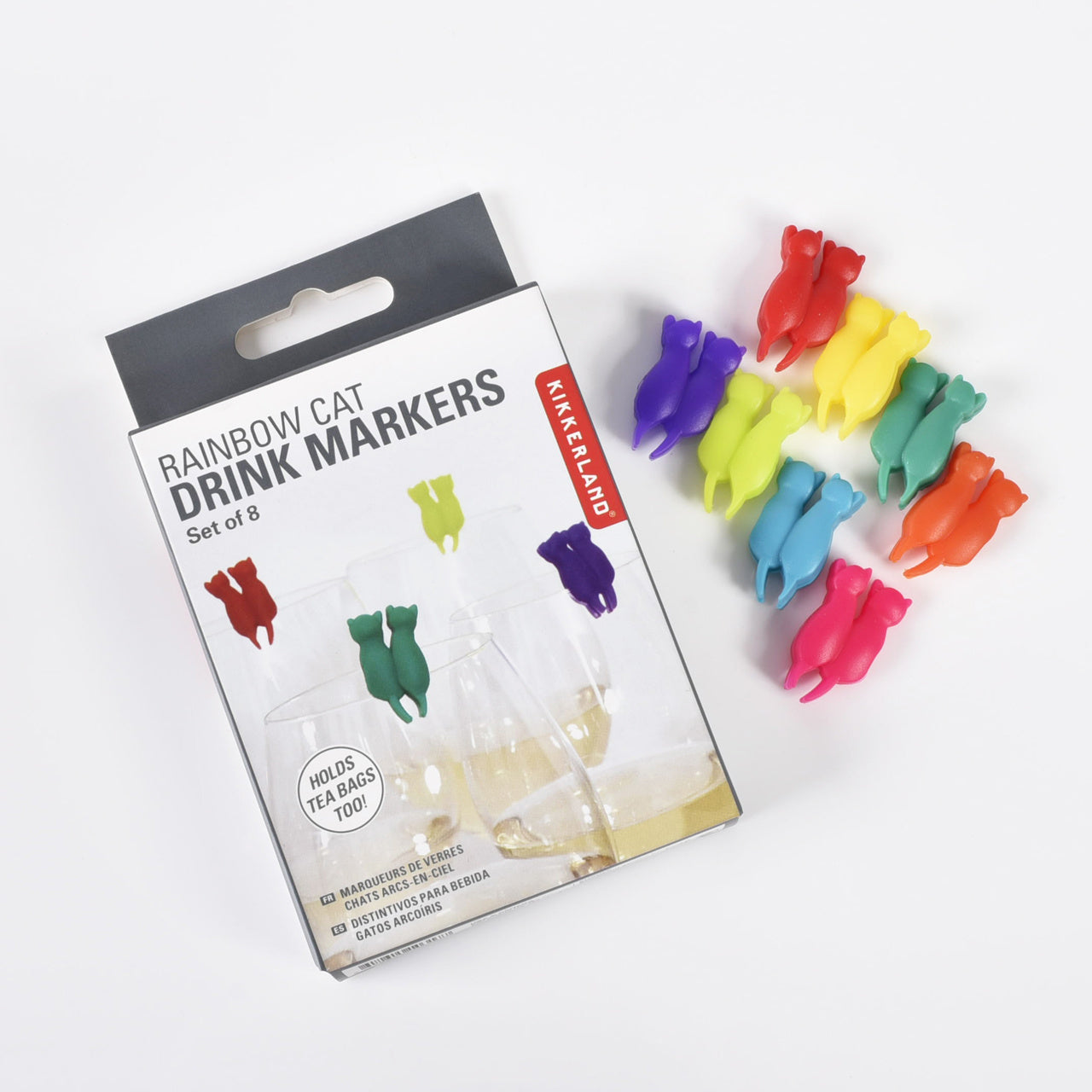 Marcatoare pentru pahare – accesorii cu pisici