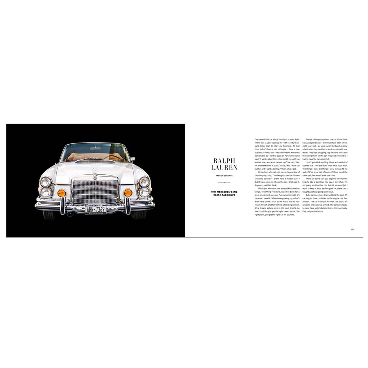 Książka o samochodach A Man And His car dla miłośnika motoryzacji prezent dla fana motoryzacji