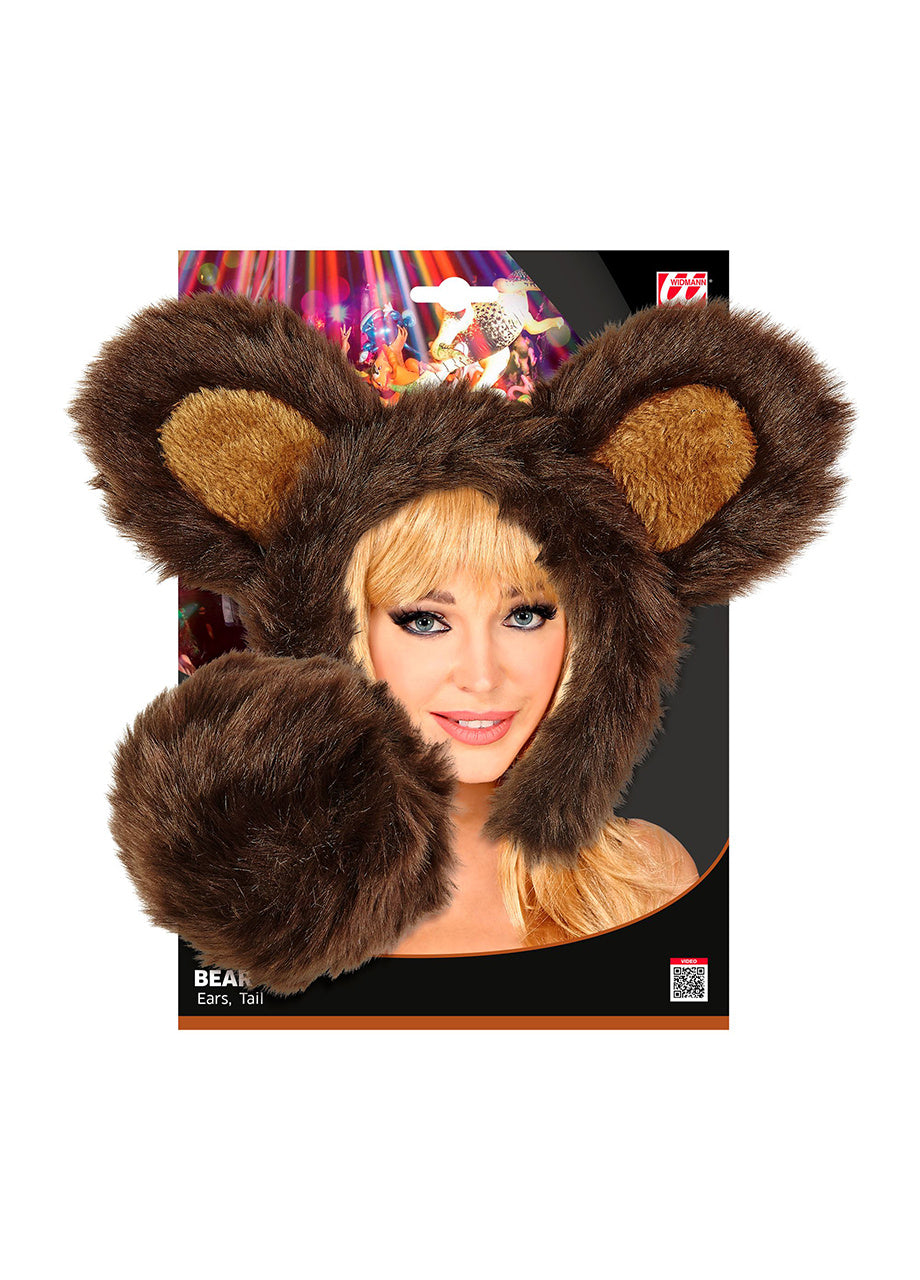 Set Ursuleț URECHI ȘI COADĂ costum pentru ursuleț