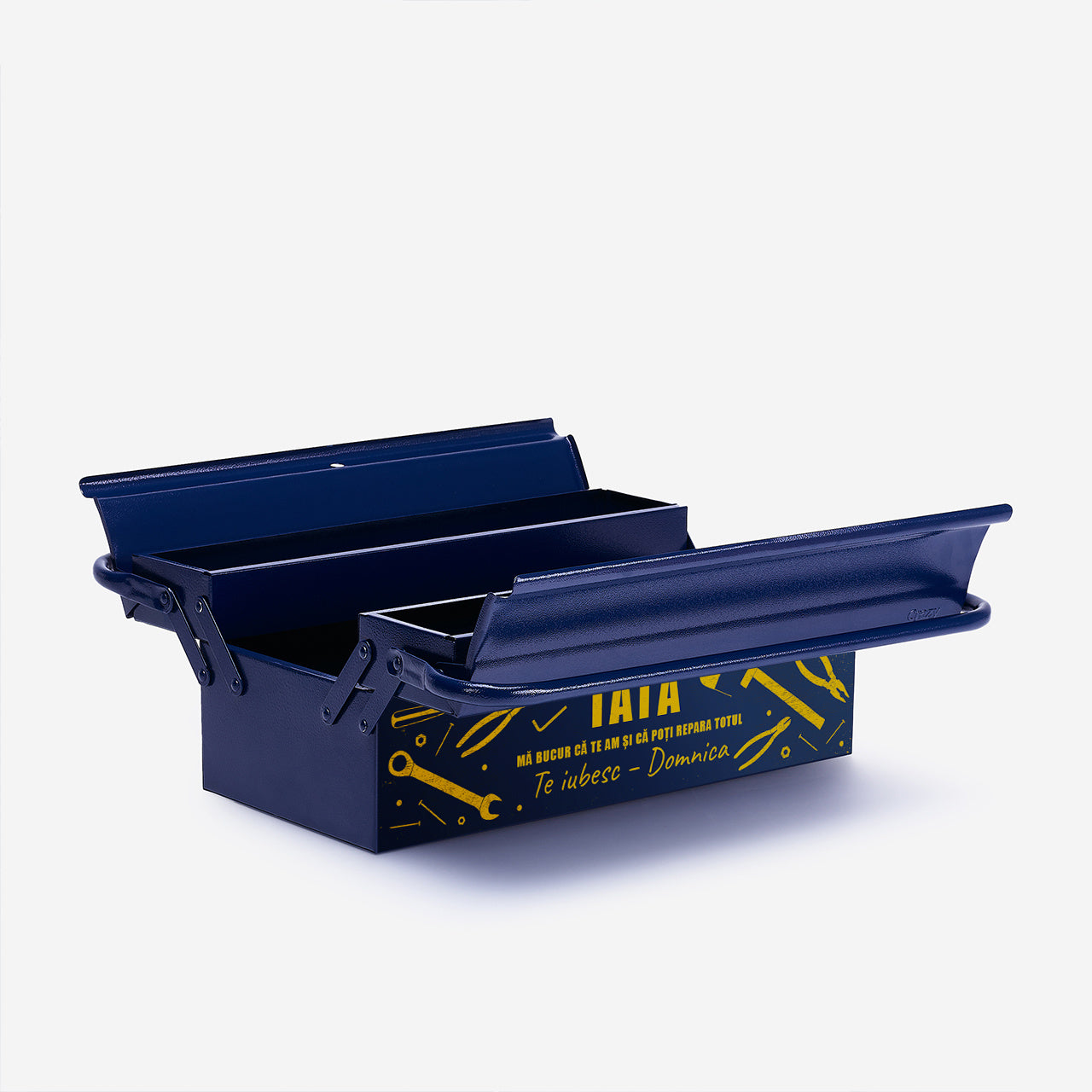 Cutie de unelte personalizată – cadou pentru Tată