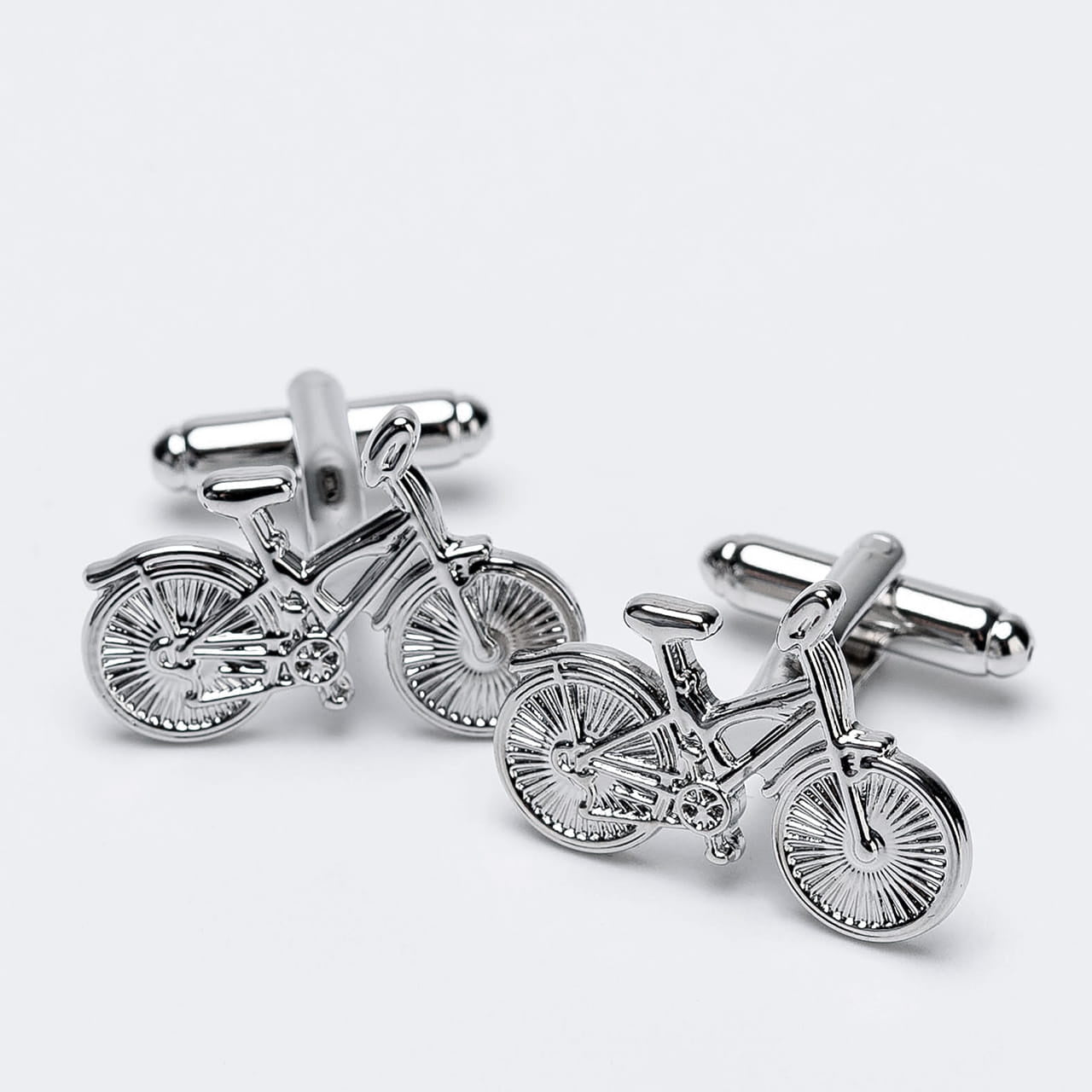 Spinki do mankietów Rowery oryginalny prezent dla rowerzysty spinki do mankietów rower prezent dla rowerzysty