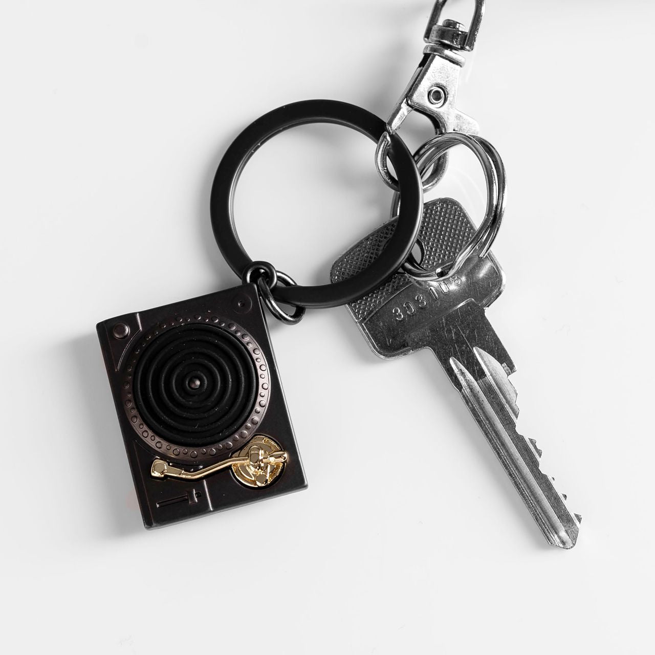 Brelok Gramofon gramofon na prezent prezent dla muzyka prezent dla babci prezent dla dziadka