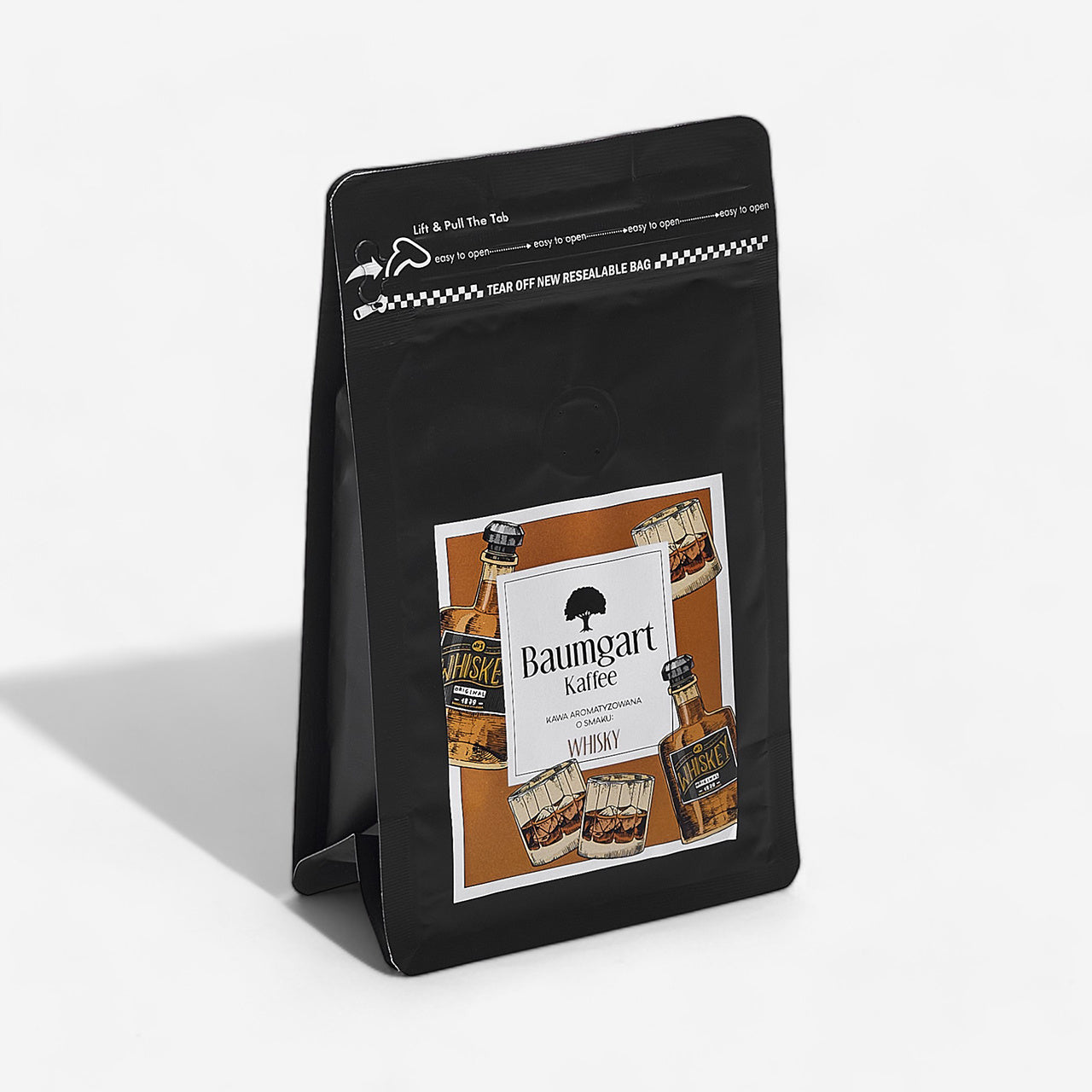 Kawa mielona o smaku whisky kawa smakowa prezent dla kawosza kawa o smaku whisky