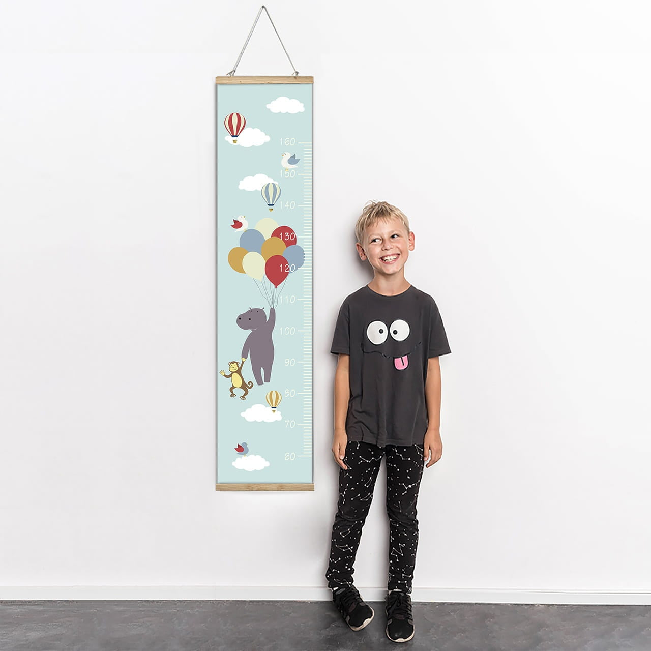 Miarka wzrostu dla dziecka BALONIKI miarka wzrostu dla dzieci prezent dla dzieci prezent dla półrocznego dziecka