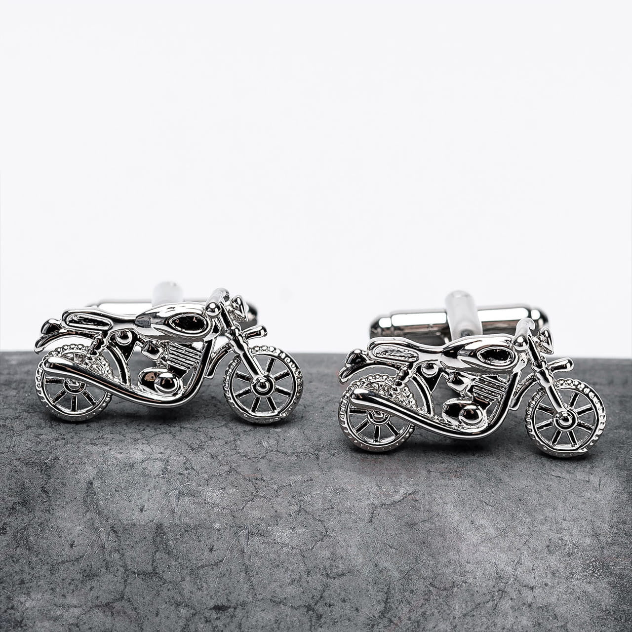 Spinki do koszuli Motocykle spinki do mankietów motor prezent dla motocyklisty gadżety dla motocyklisty