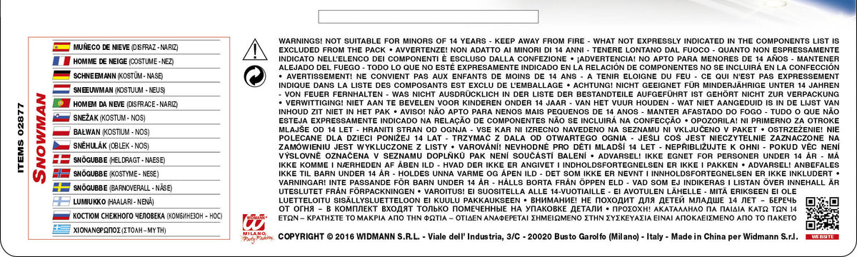 Costum OM DE ZĂPADĂ pentru adulți - M/L