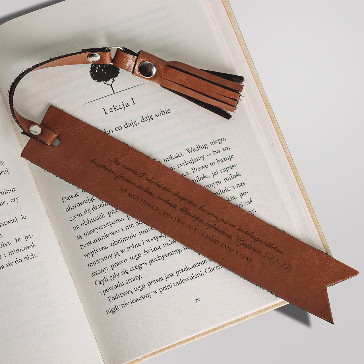 Semn de carte personalizat pentru o maică