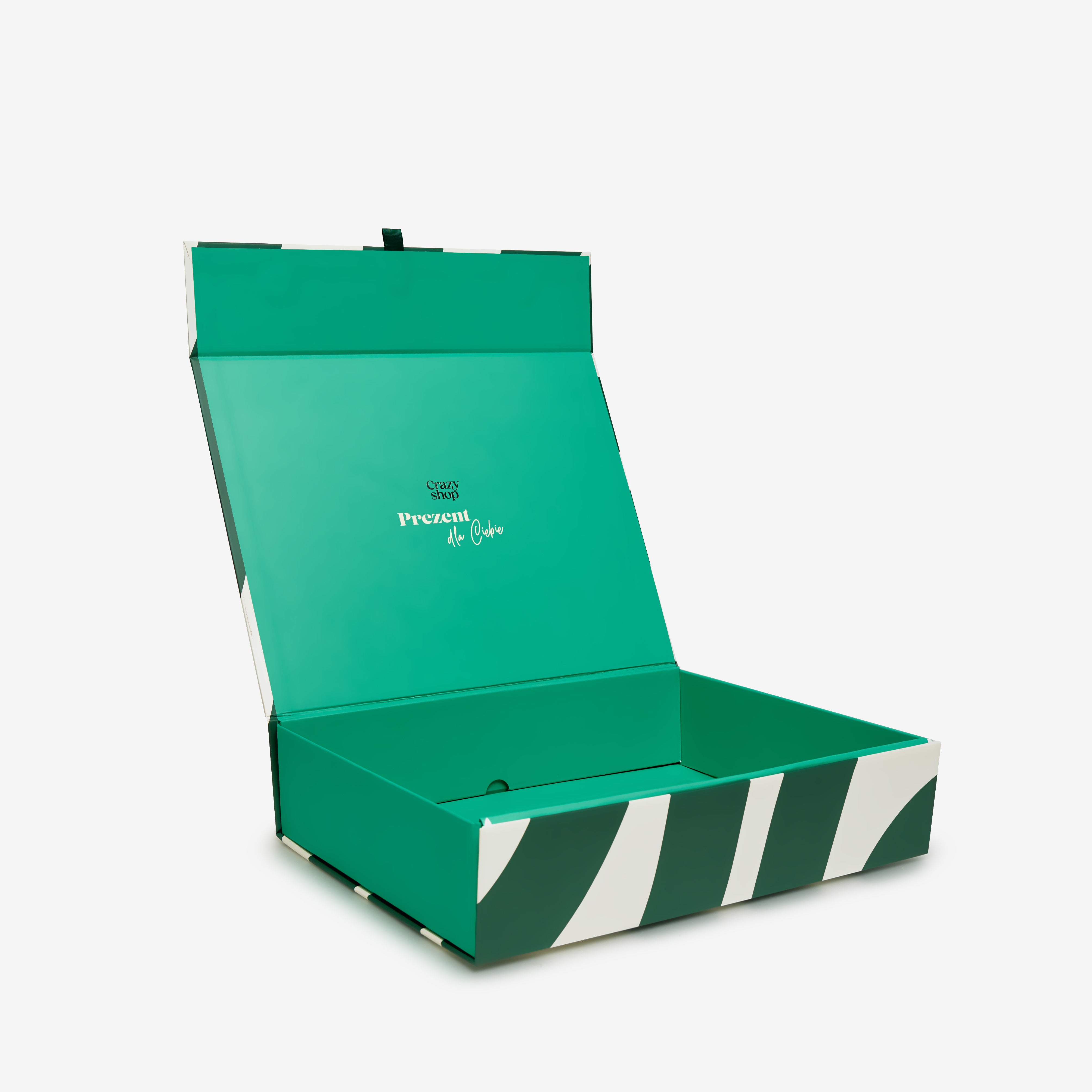 Cutie cadou dreptunghiulară cu închidere magnetică, 34x27 cm