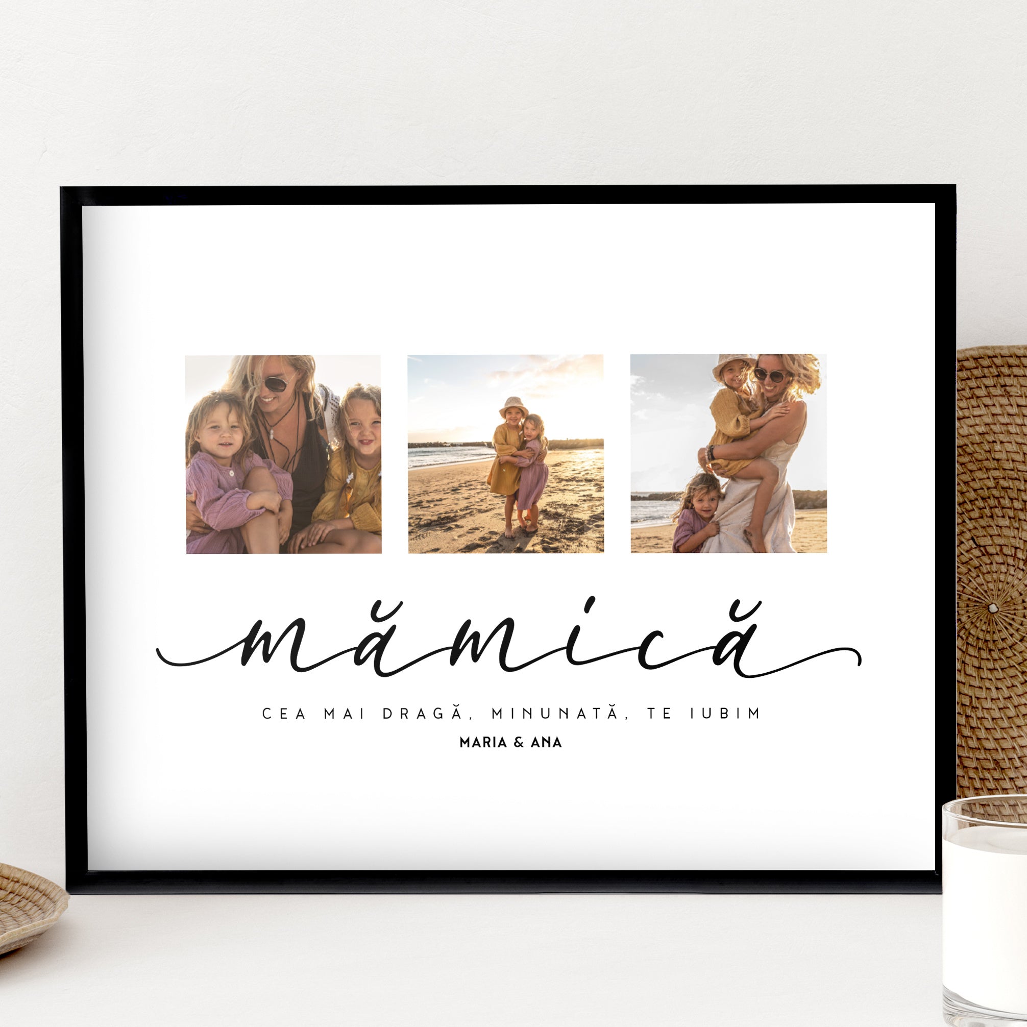 Poster personalizat cu fotografii de Ziua Mamei
