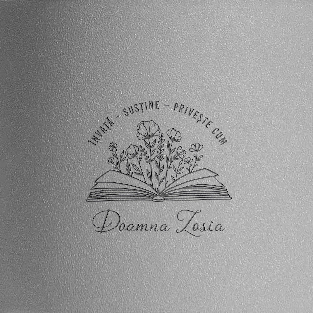 Ghiveci gravat pentru Ziua Profesorului