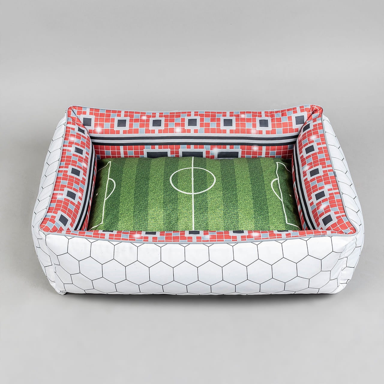 Posłanie dla psa - stadion piłkarski legowisko dla psa prezent dla psiarza prezent dla psiary