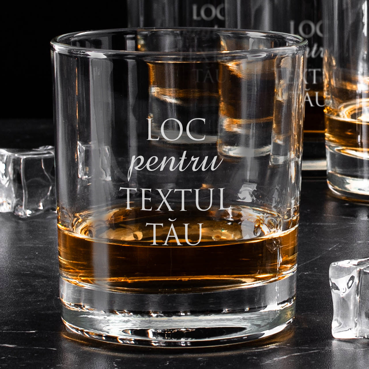 Set de pahare gravate – cadou pentru un gentleman