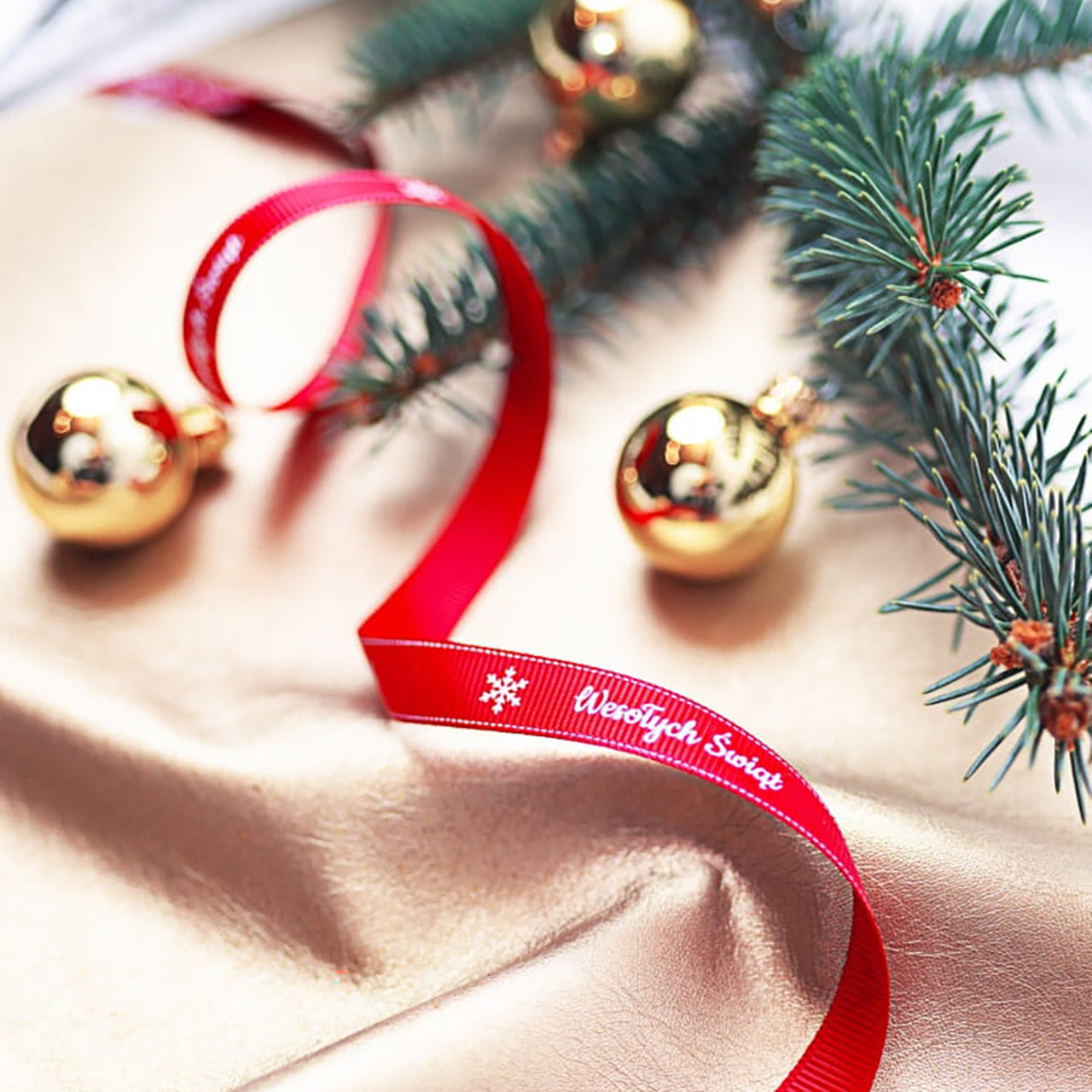 Panglică cu model de Crăciun