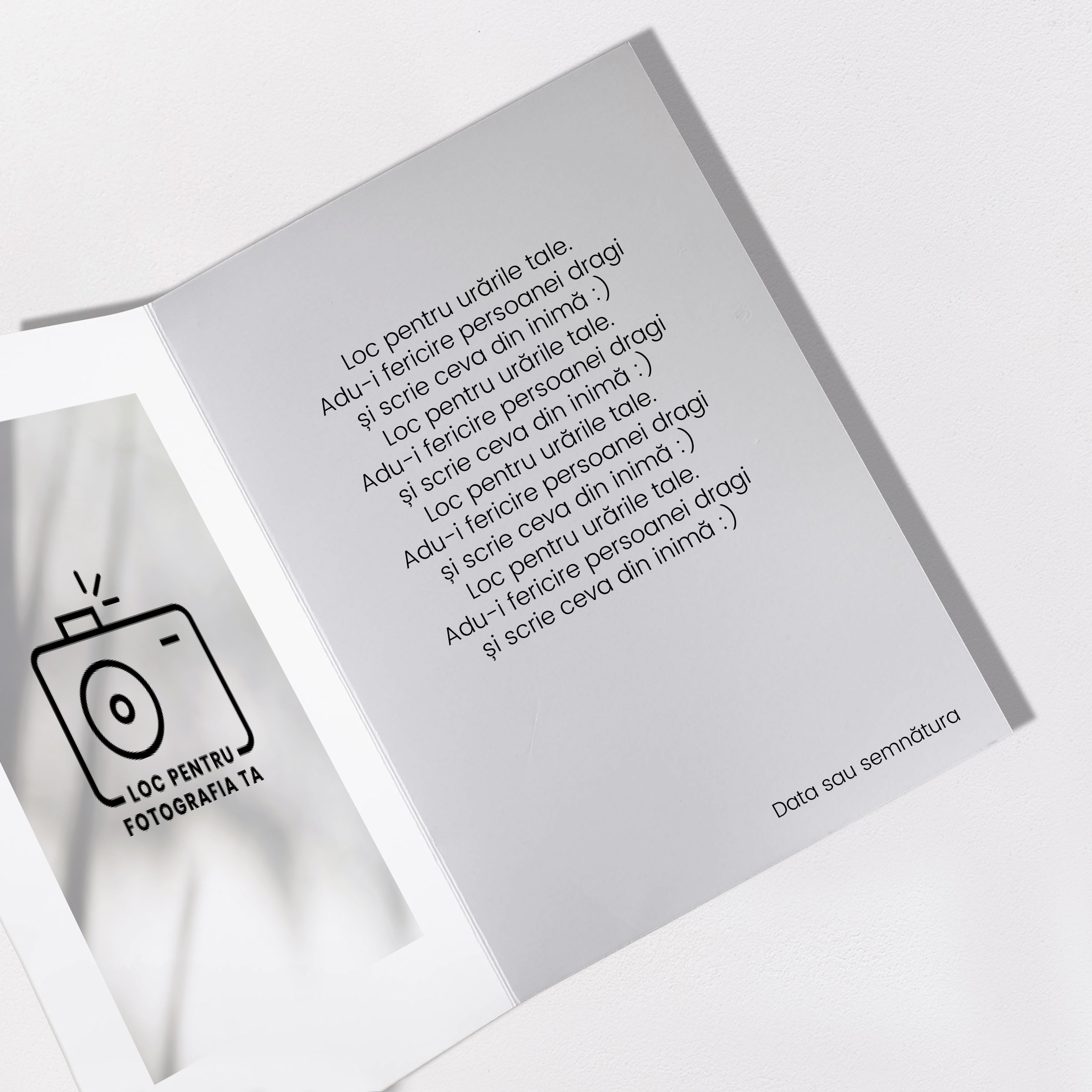 Felicitare personalizată pentru tineri proaspăt căsătoriți