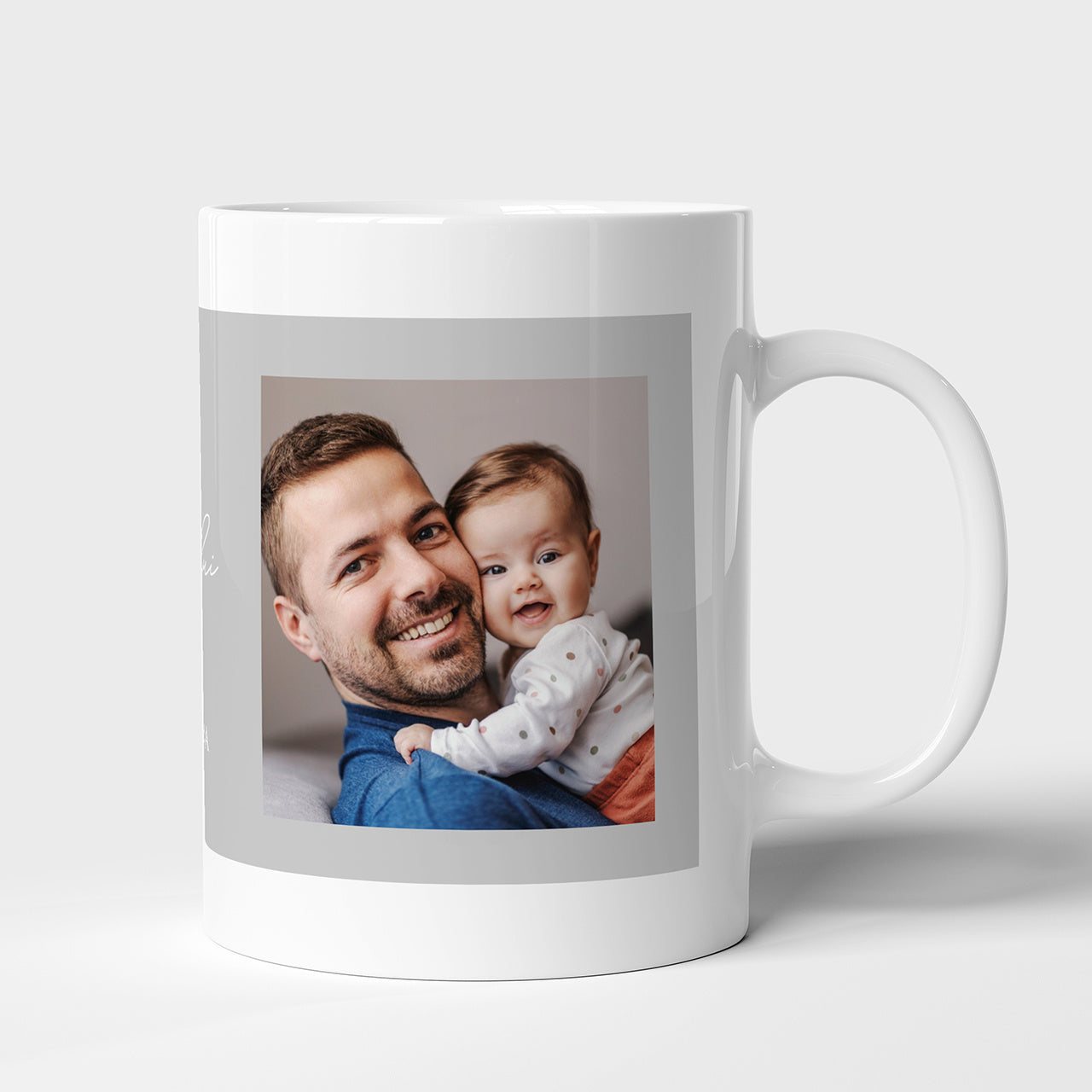 Cana personalizată pentru prima Zi a Tatălui