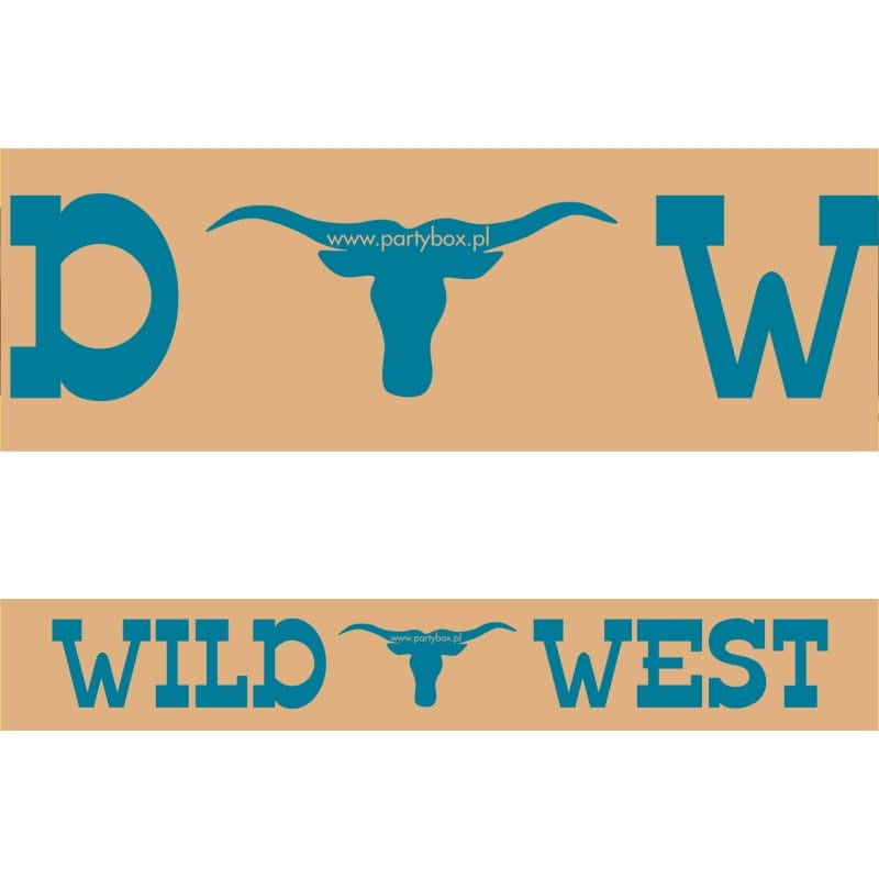 Bandă de petrecere WILD WEST