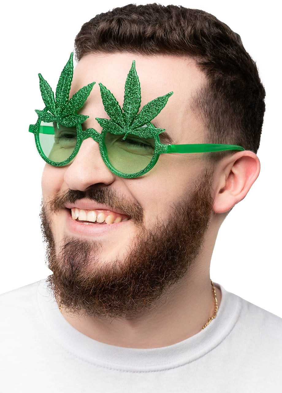Ochelari hippie MARIHUANA