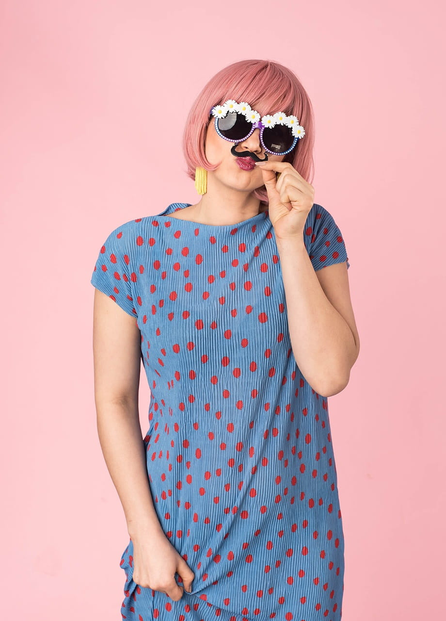 OCHELARI STOKROTKI ochelari hippie