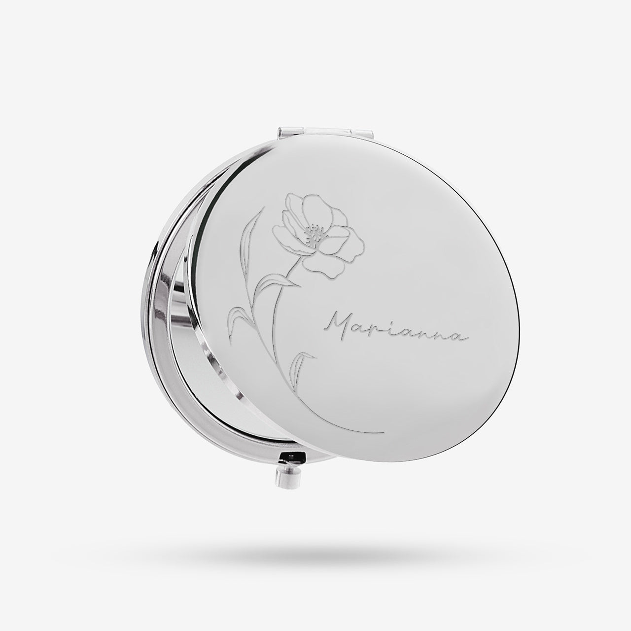 Personalizowane lusterko kieszonkowe dla mamy