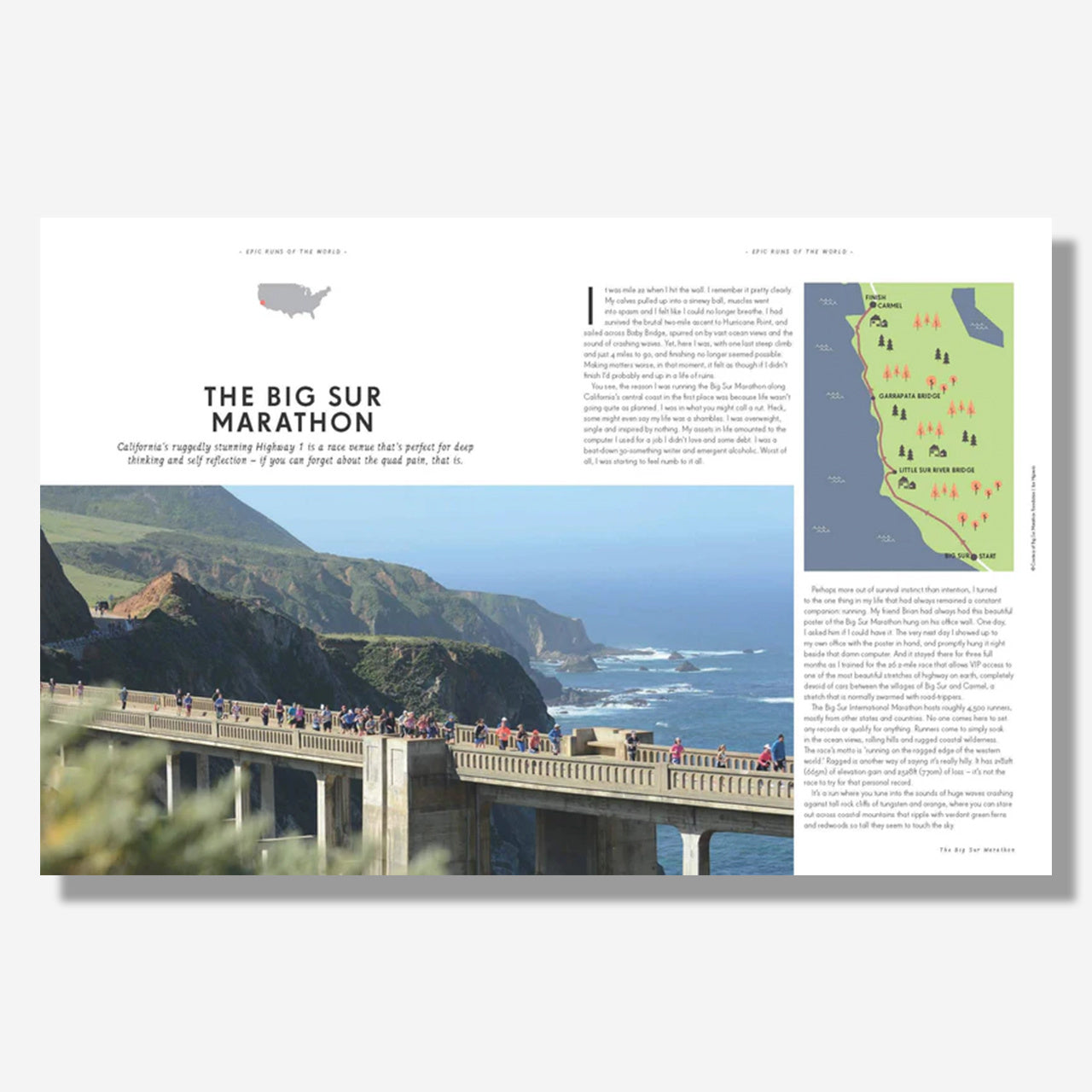 Książka dla biegacza Epic Runs of the World książka o bieganiu prezent dla biegacza