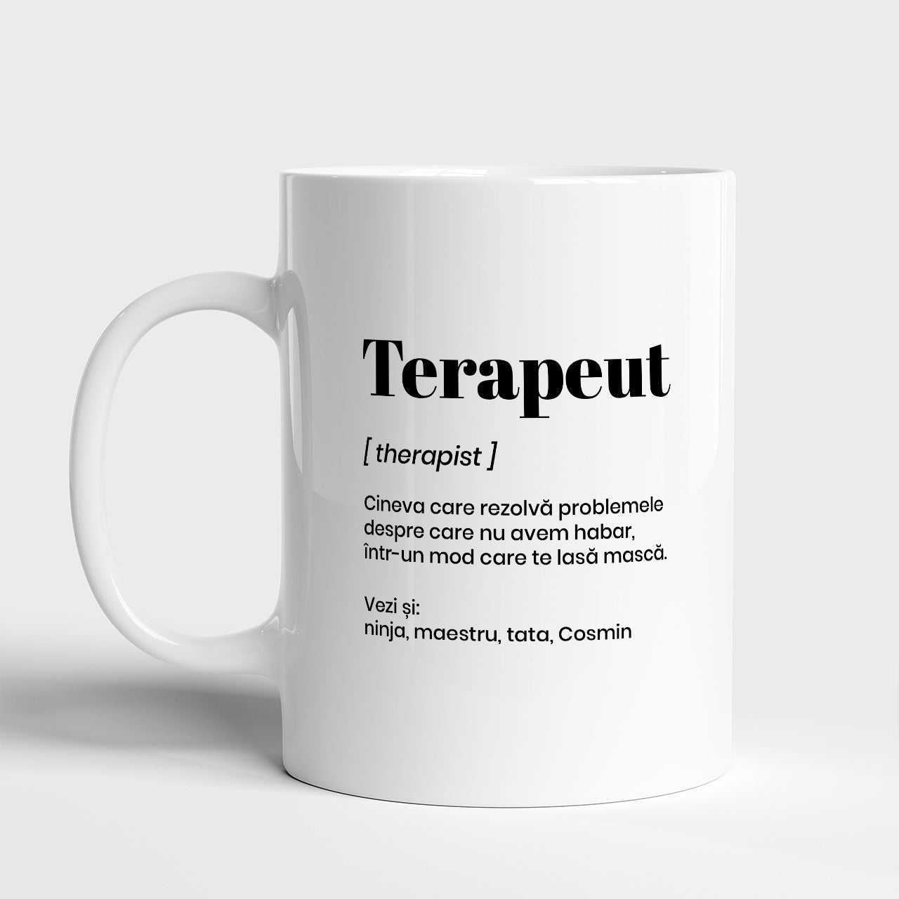 Cană pentru terapeut