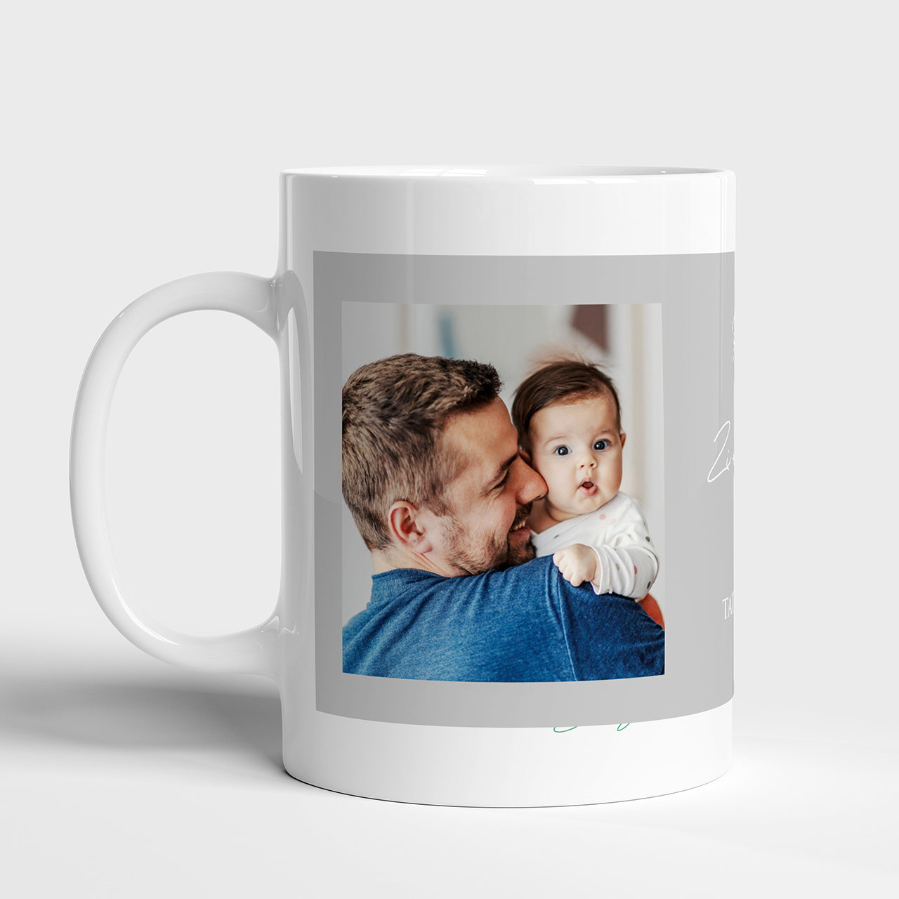 Cana personalizată pentru prima Zi a Tatălui