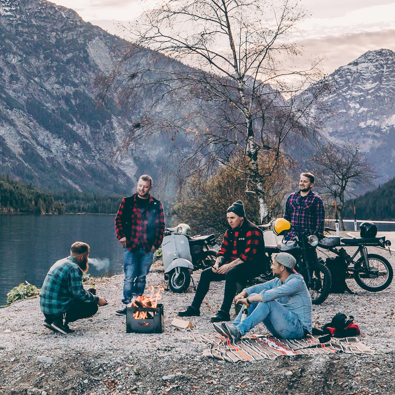 Skrzynka z rusztem - beer box Hofats skrzynka na piwo prezent dla piwosza prezent dla działkowca