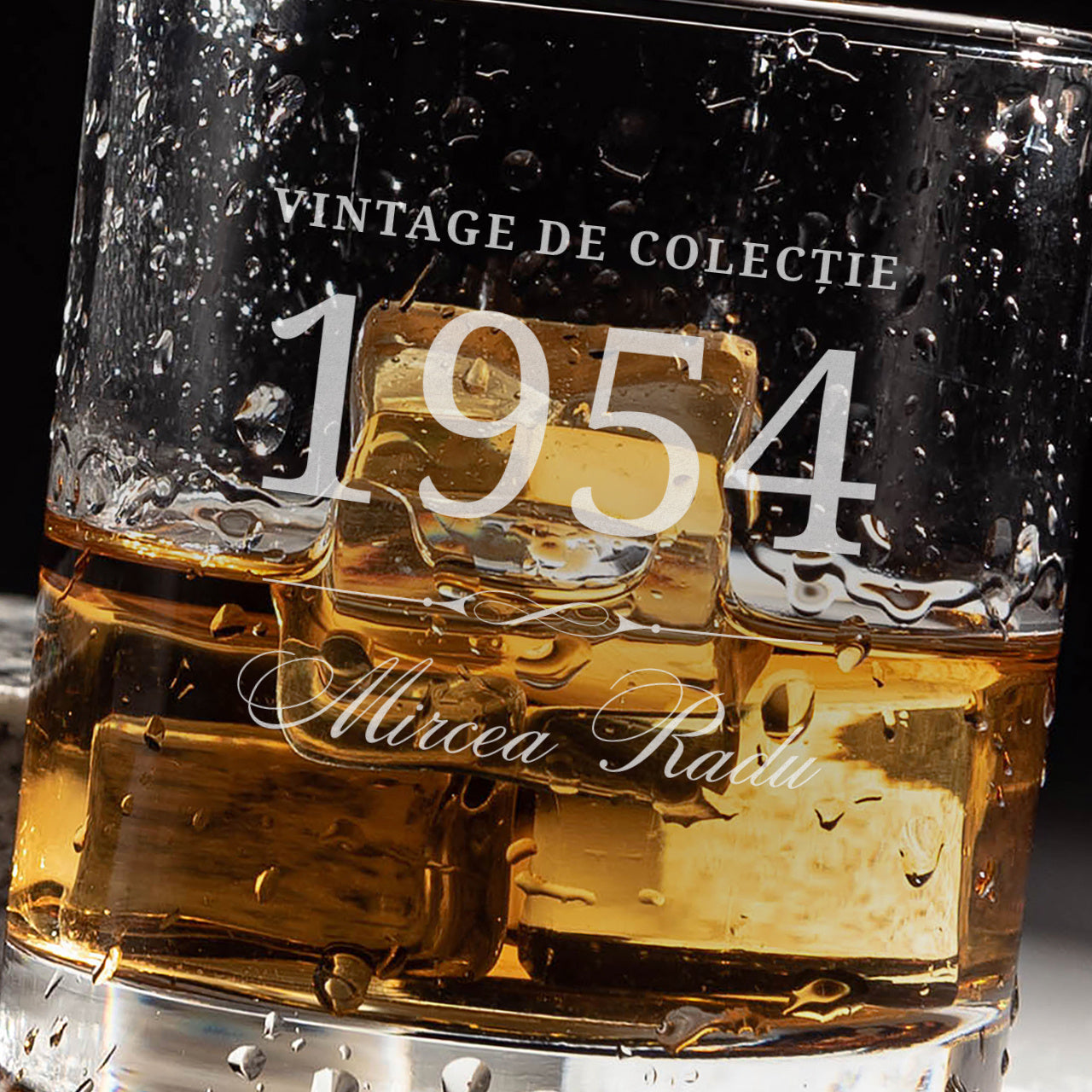 Grawerowana szklanka do whisky - elegancki prezent urodzinowy szklanka do whisky z grawerem